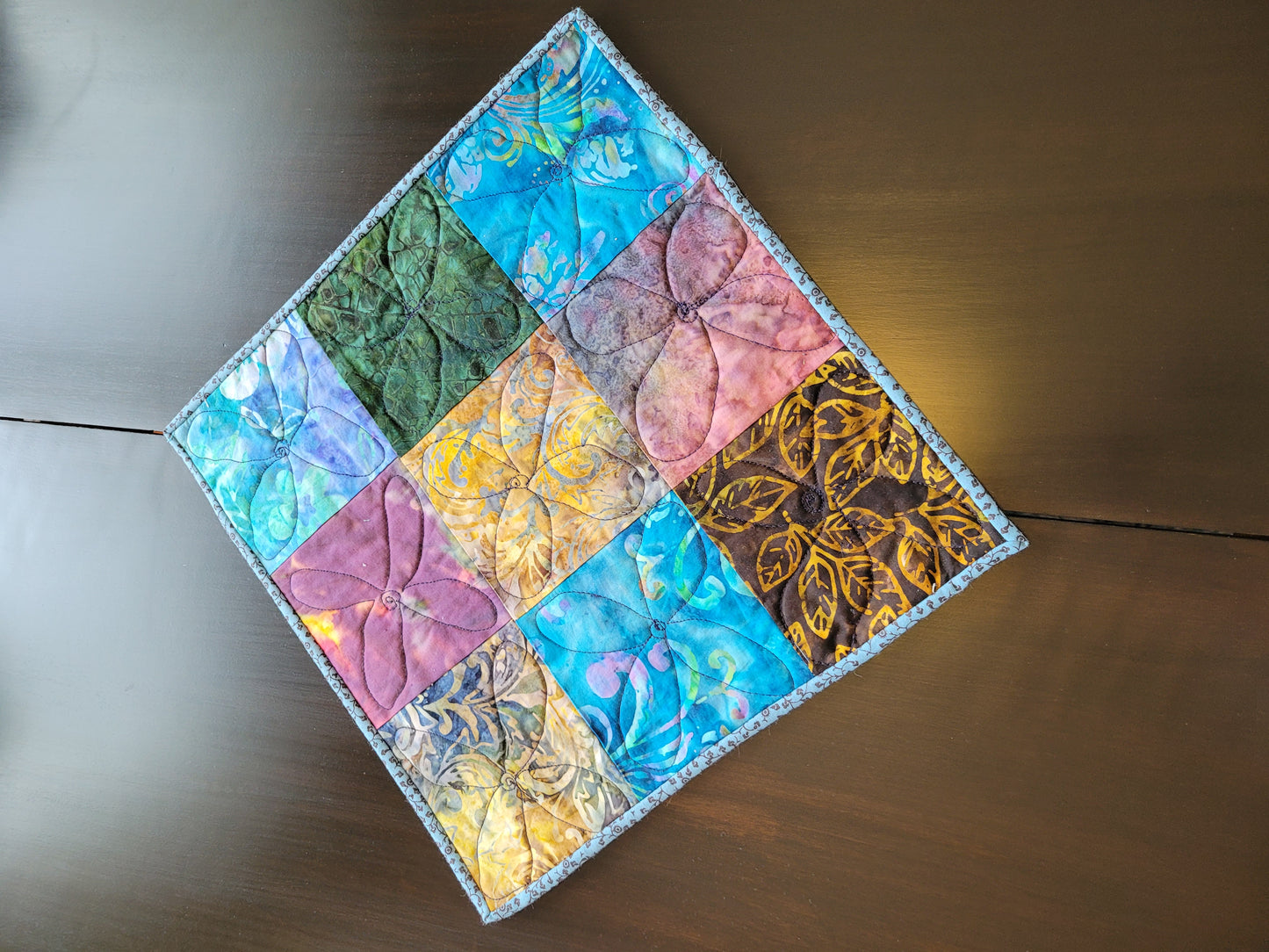 Handmade Batik Table Topper