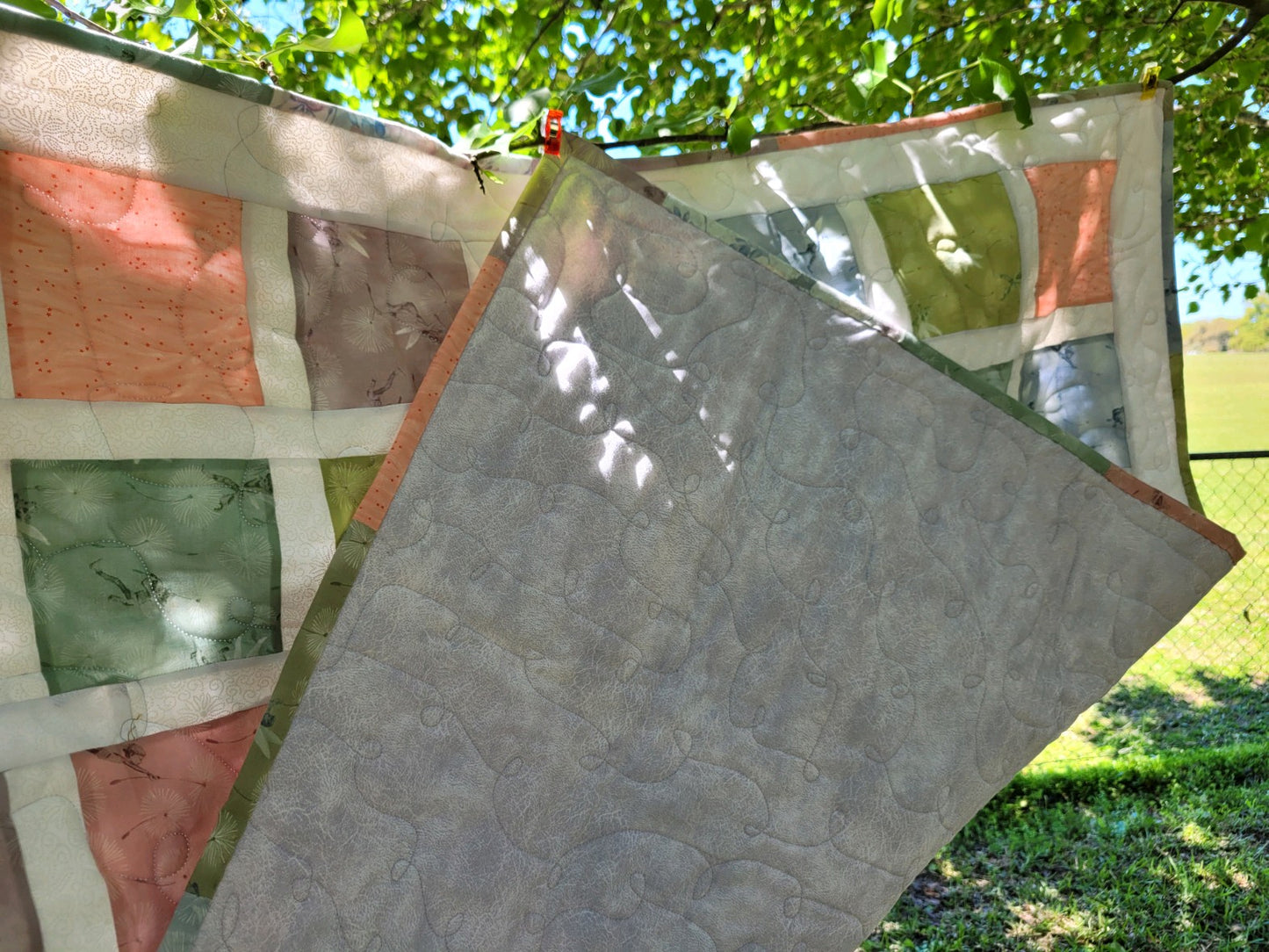 Handmade Patchwork Baby Quilt