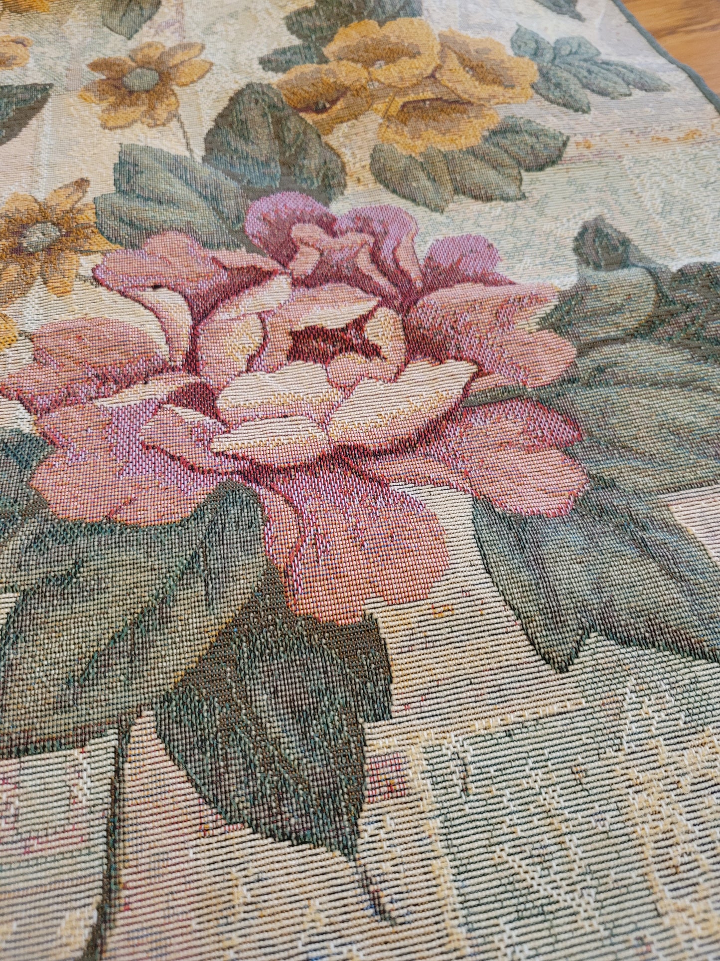 Vintage Tapestry Table Runner