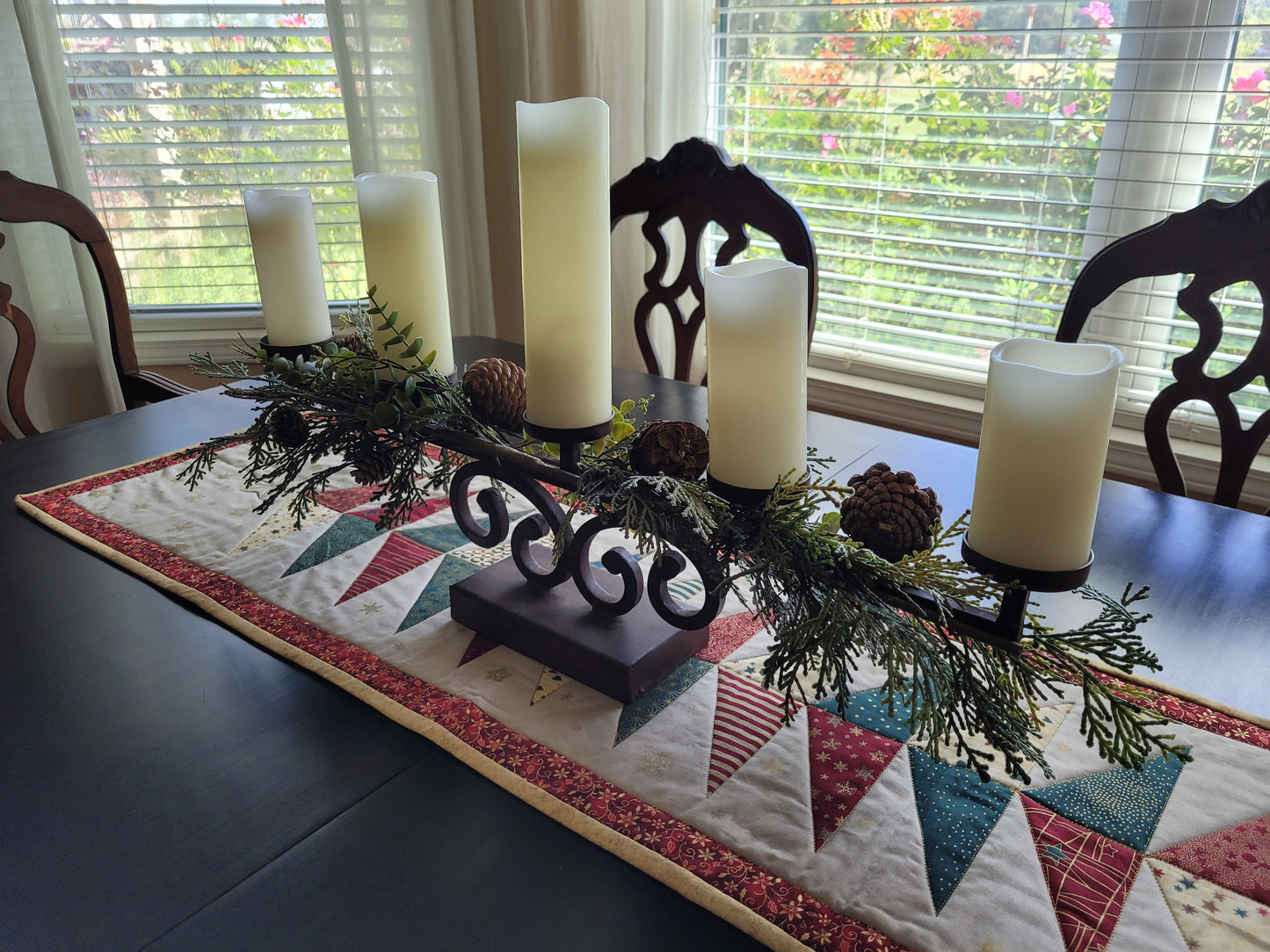 Handmade Christmas Table Runner