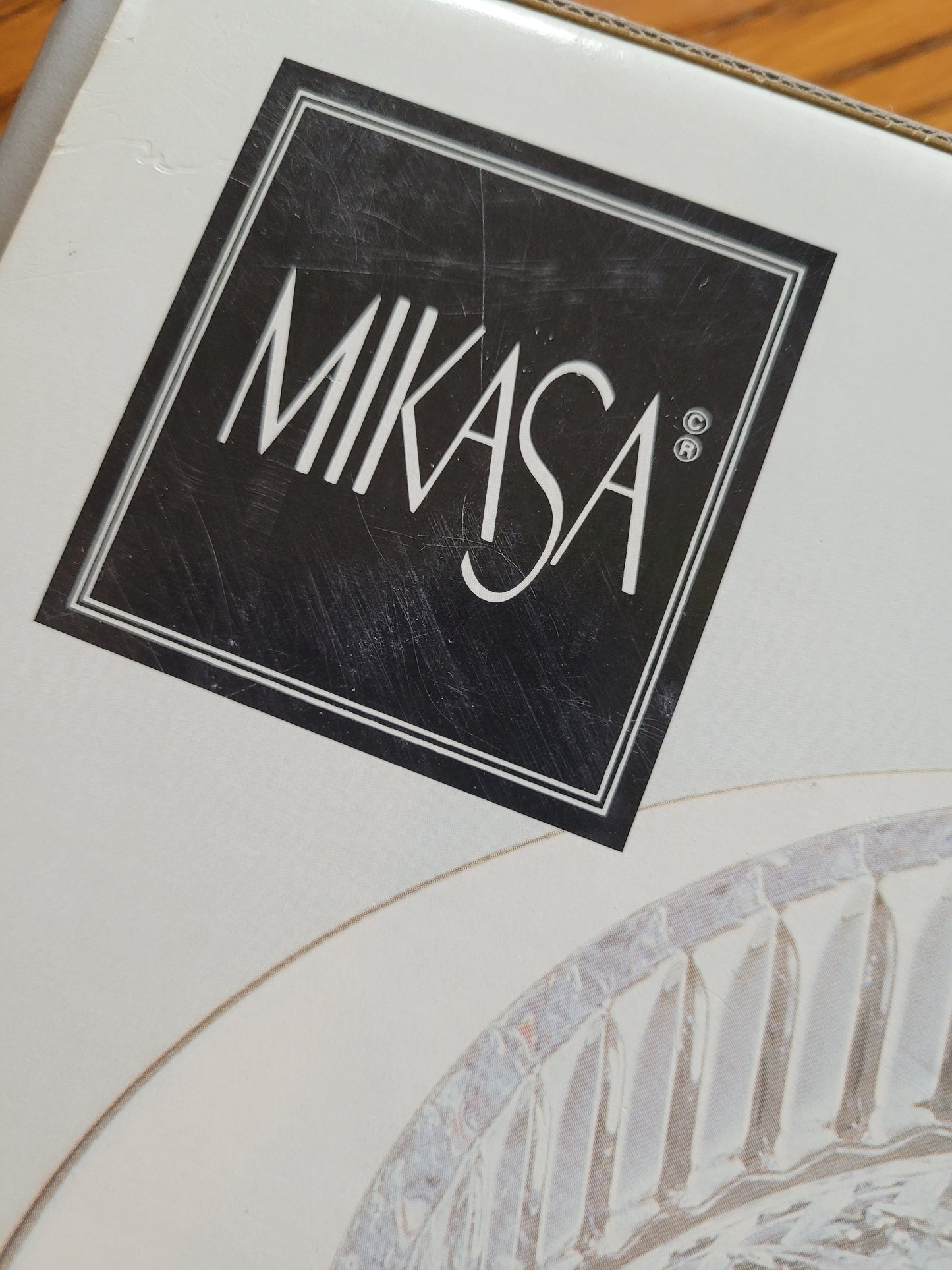 Mikasa Relish Tray with Silver Serving Charger