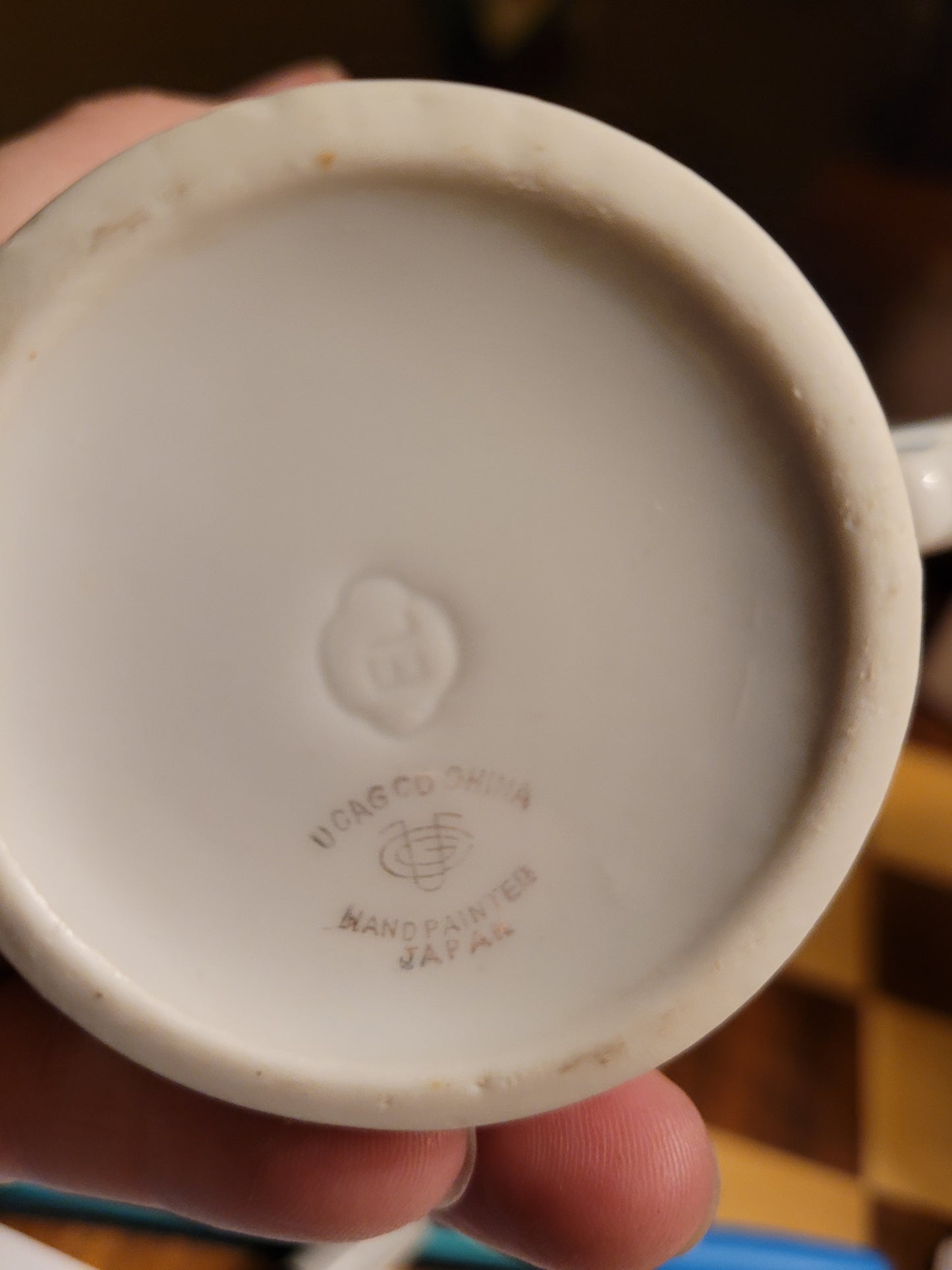 Vintage Ucagco China Floral Porcelain Creamer