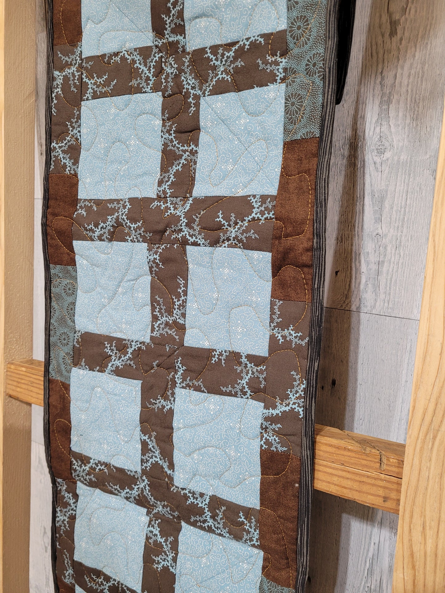 Earthy Rustic Furniture Scarf