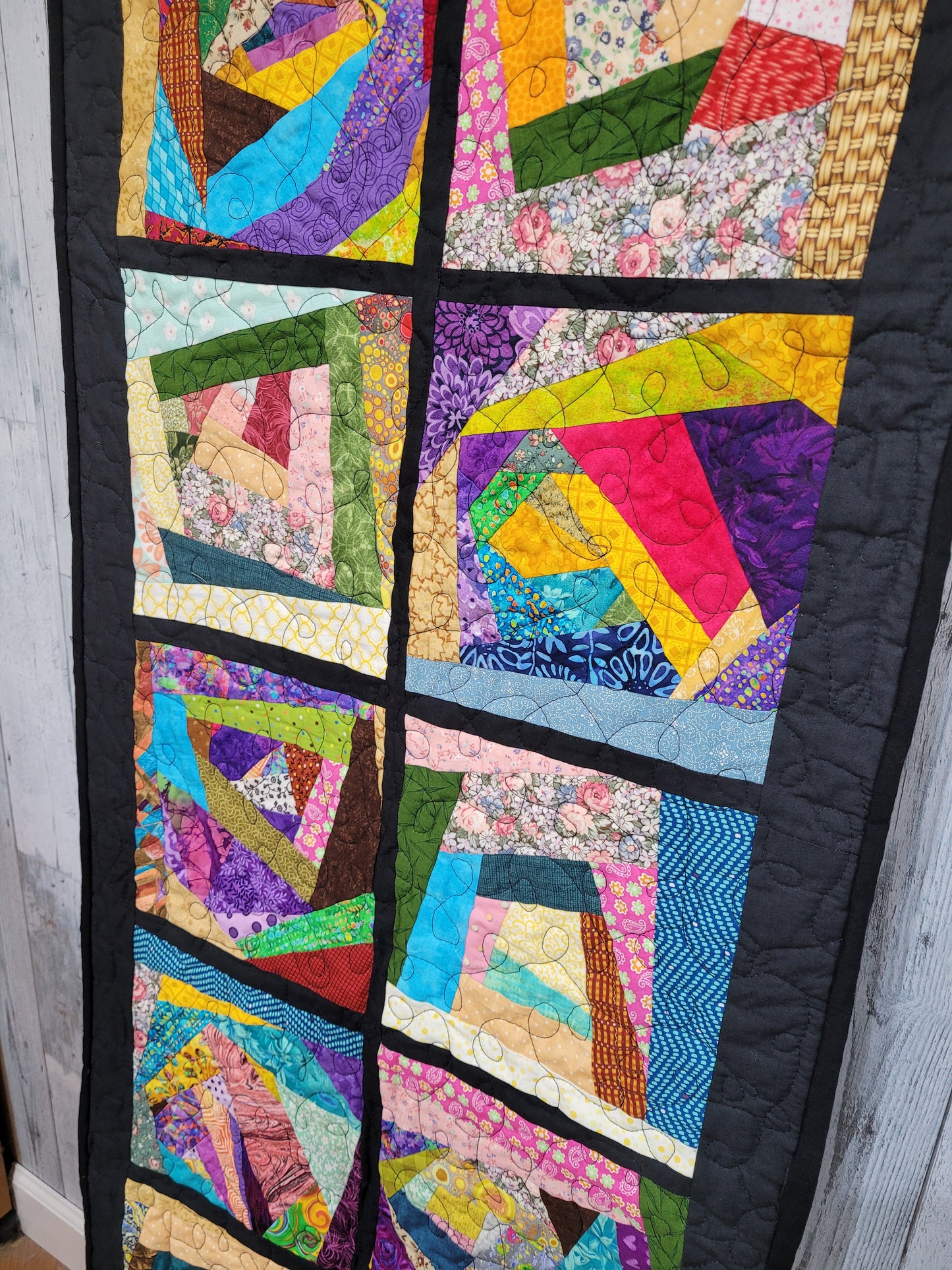 Quilted Bed Runner/Bed Scarf