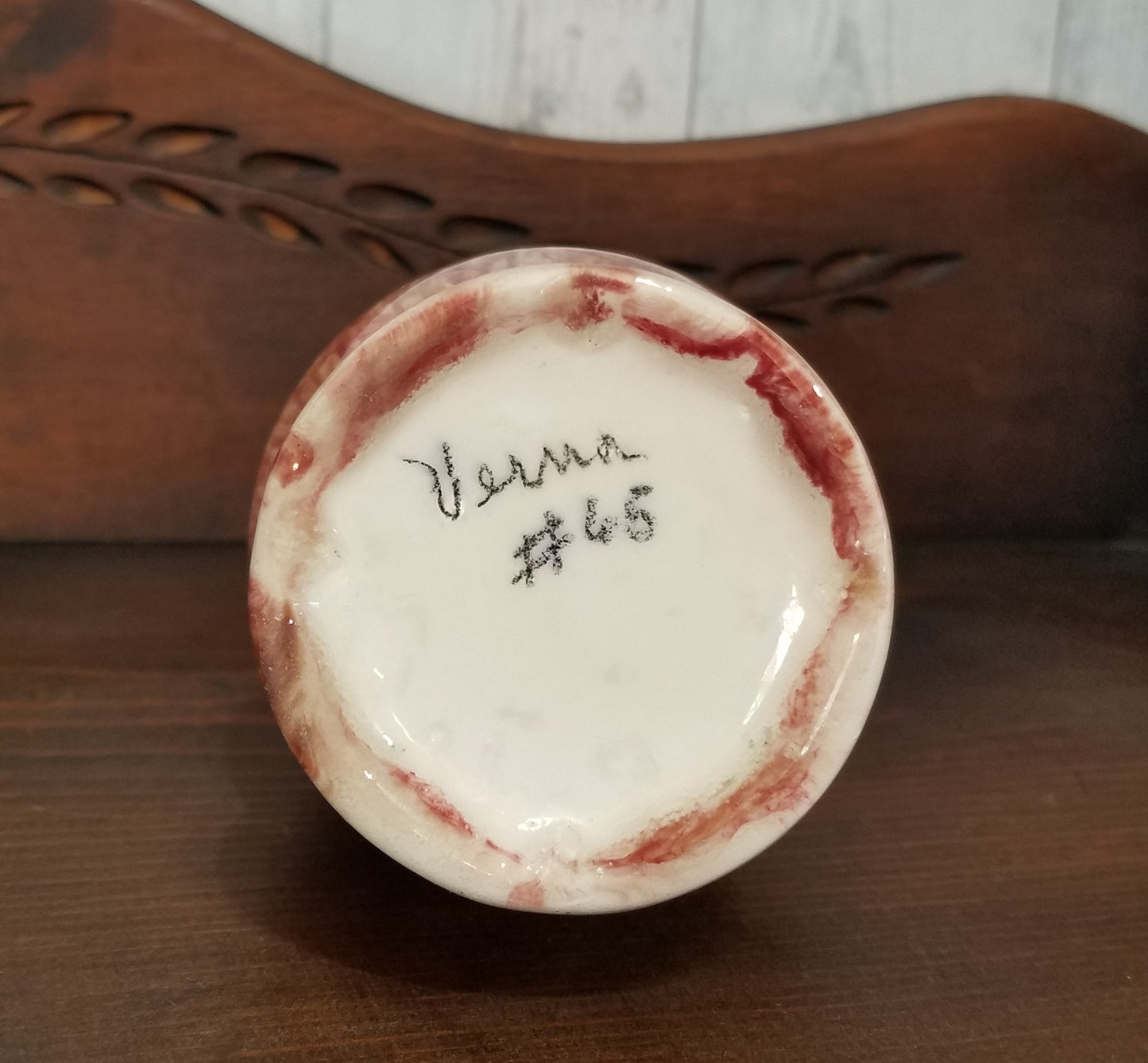 Hand-Painted Ceramic Pitcher