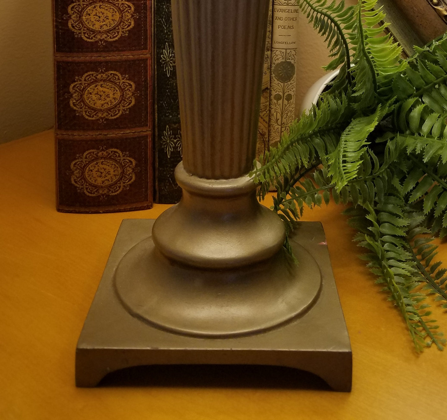 Vintage Cast Lamp