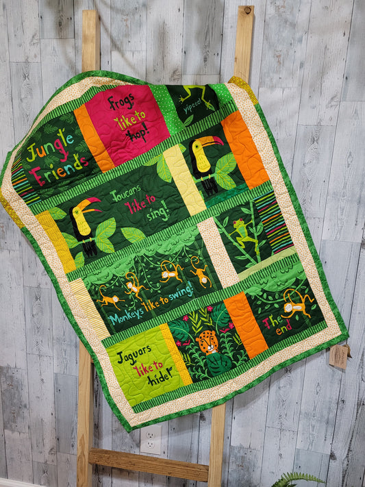 Jungle Baby Quilt