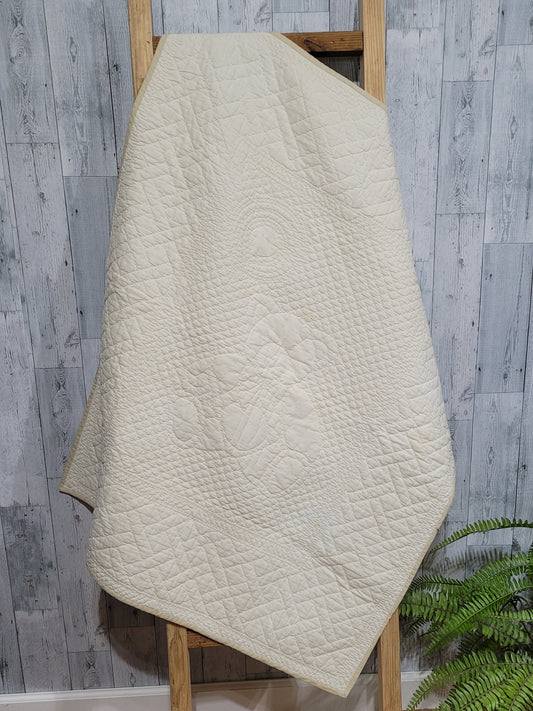 Hand-Quilted Baby Bear Quilt