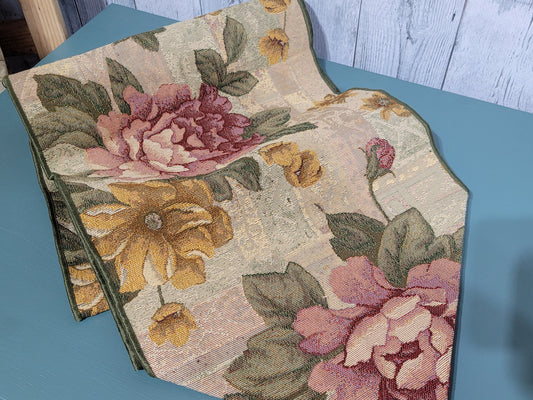 Vintage Tapestry Table Runner