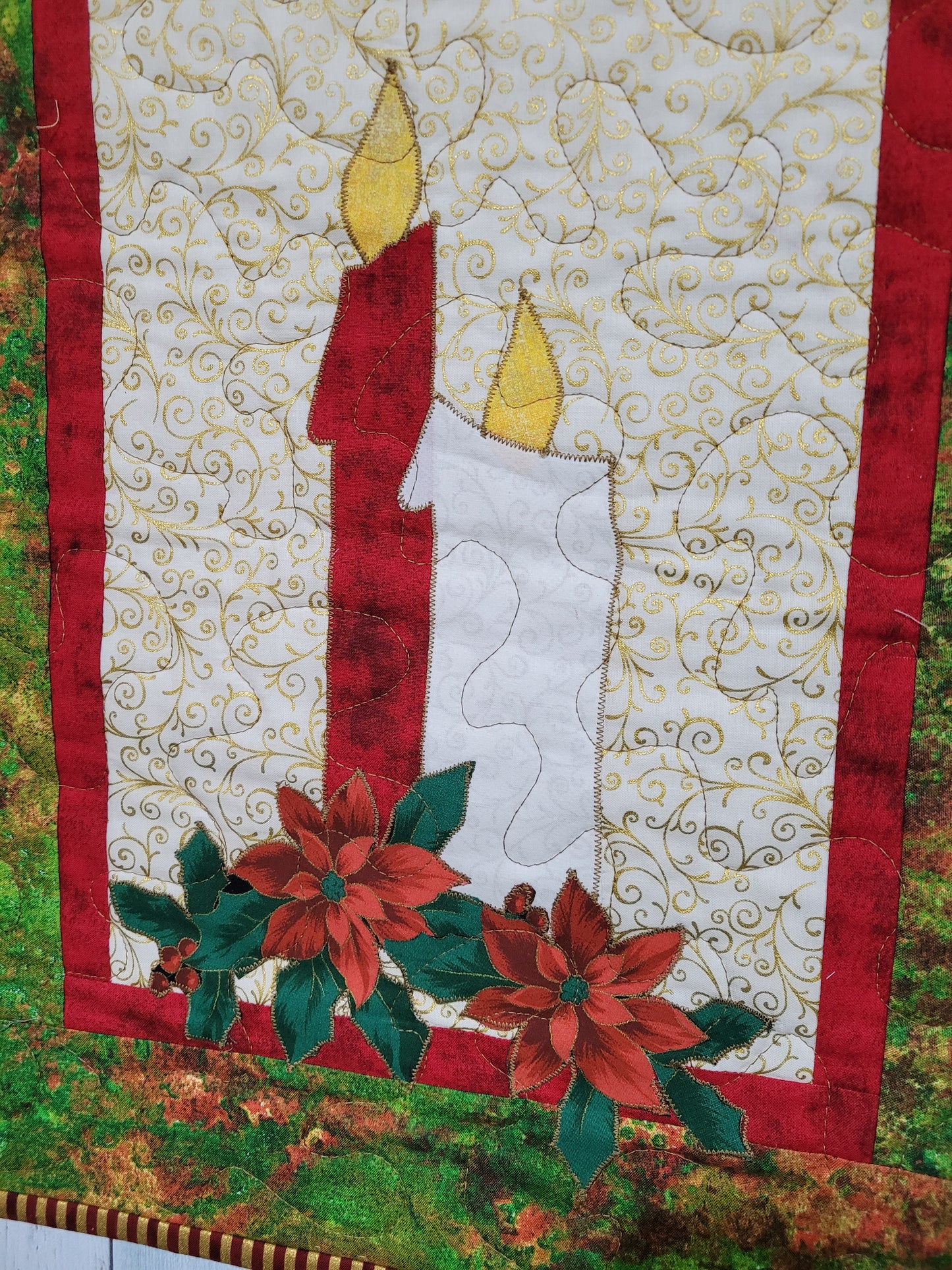 Christmas Candle Wall Hanging