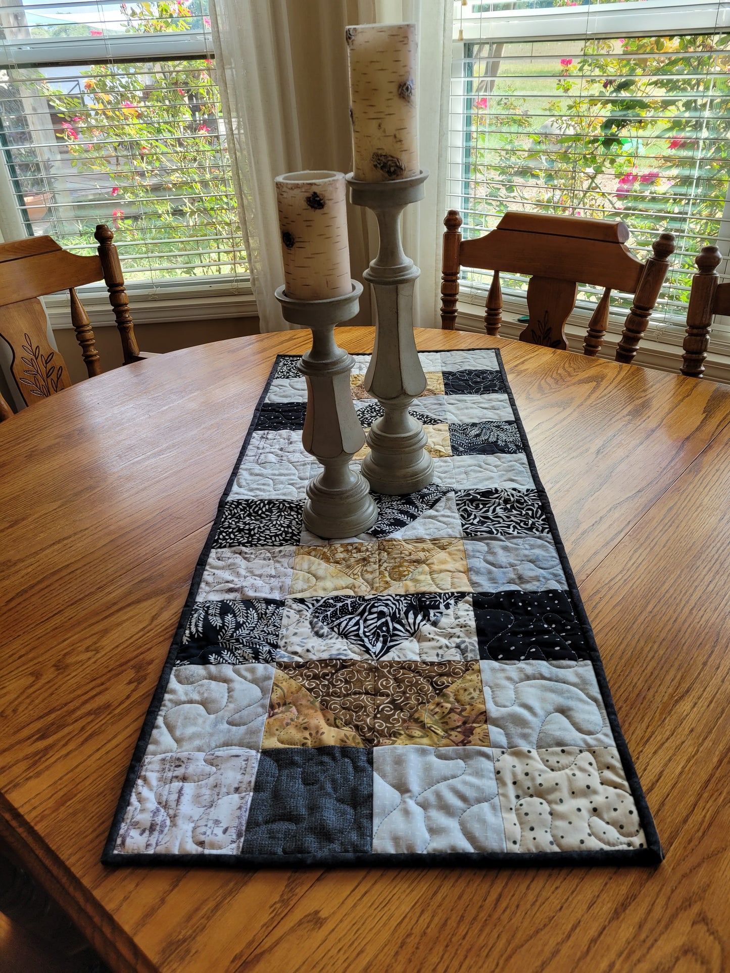 Neutral Table Runner