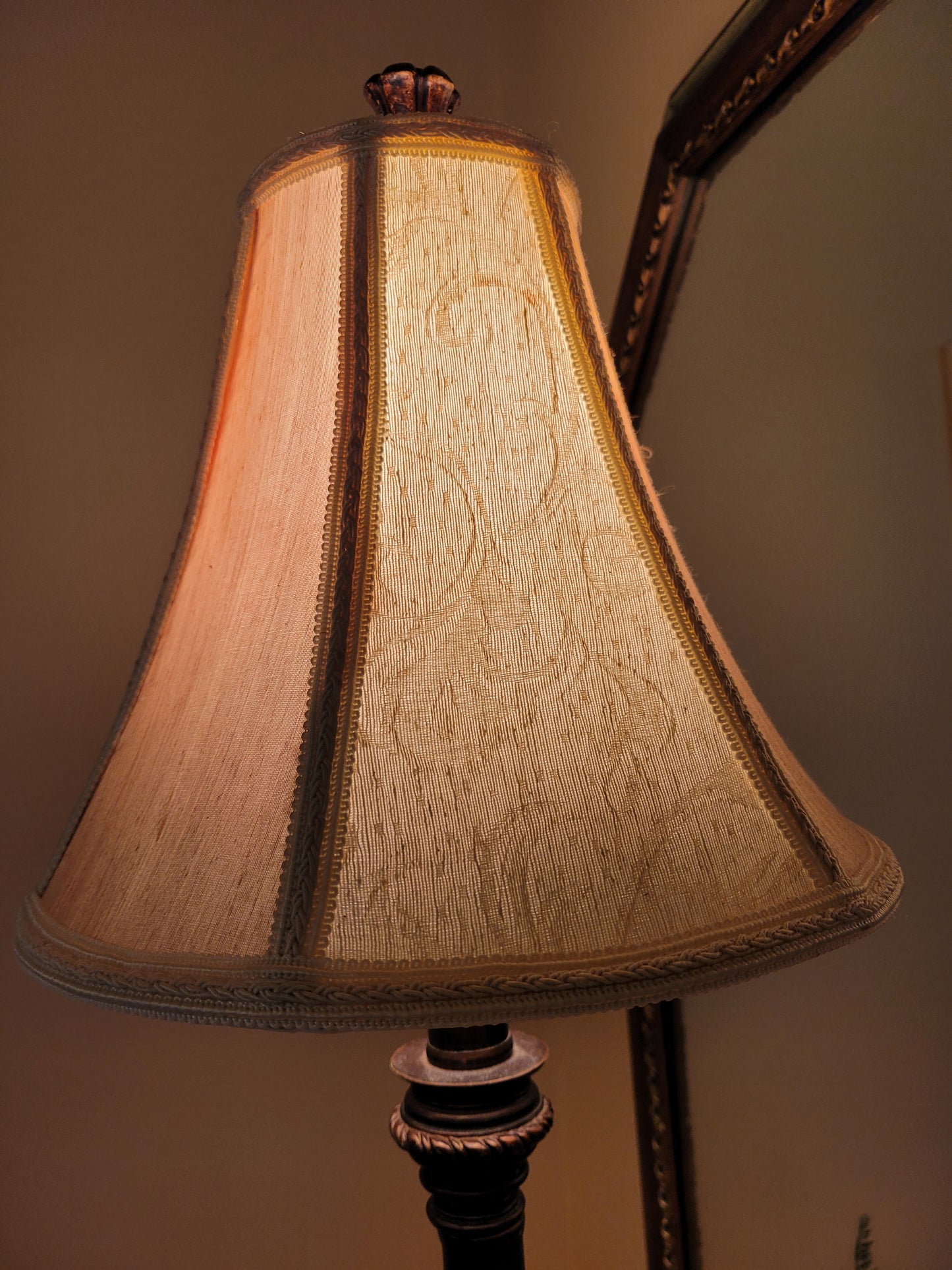 Vintage Candlestick Lamp