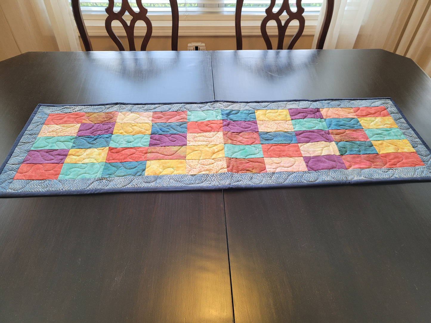 Handmade Batik Patchwork Furniture Scarf