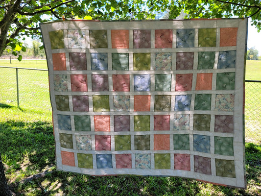 Handmade Patchwork Baby Quilt