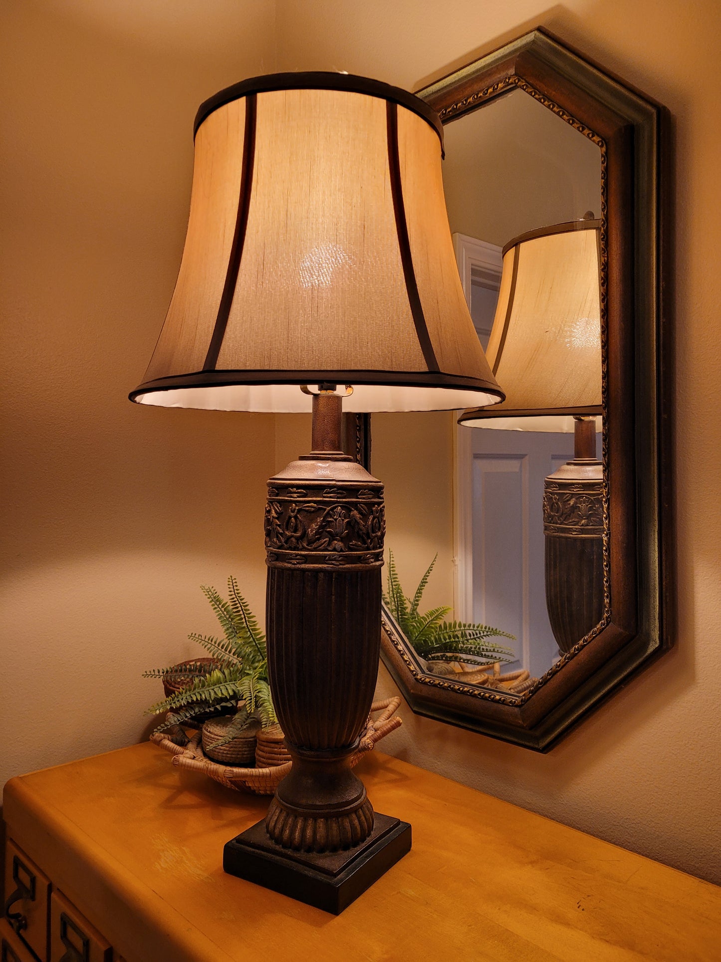 Vintage Pedestal Lamp