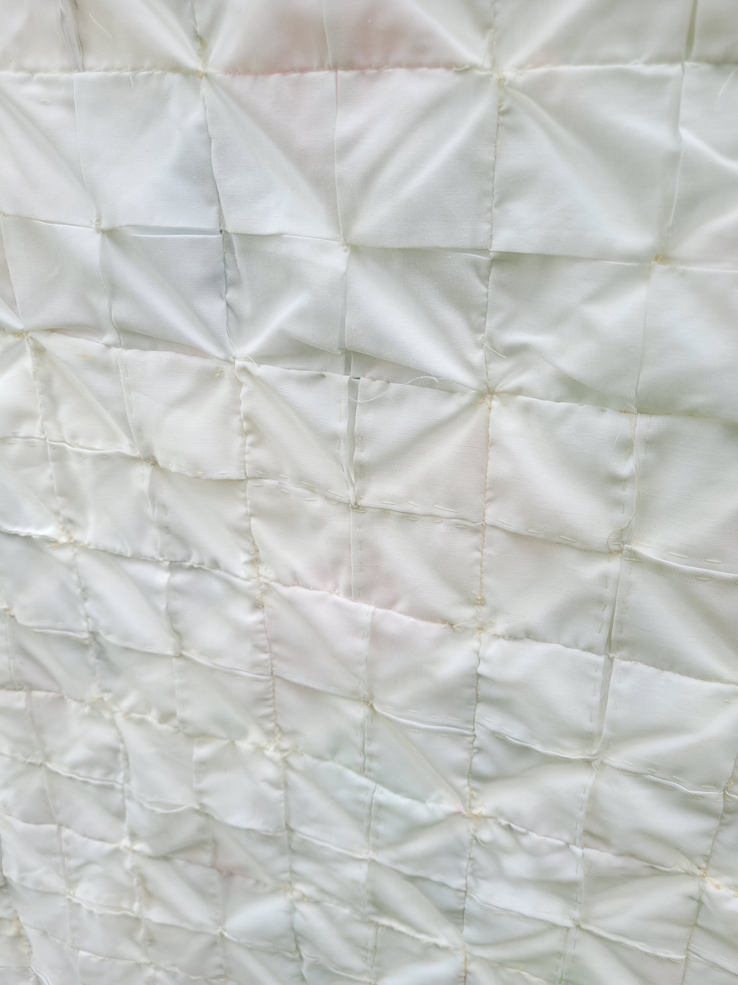 Vintage Cathedral Window Quilt