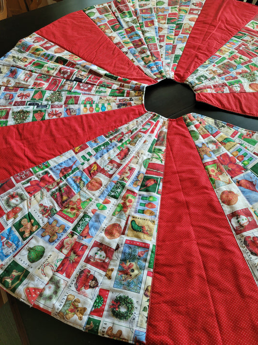 Handmade Christmas Tree Skirt