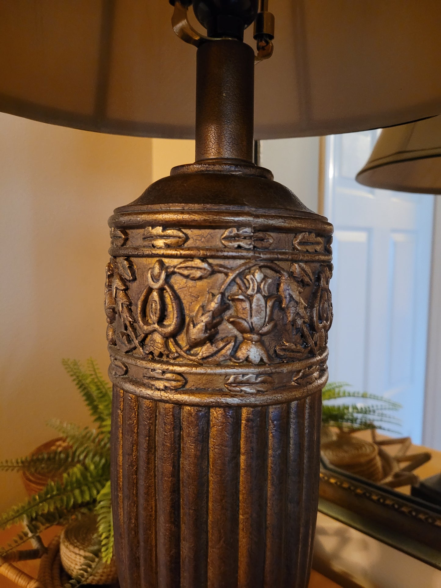 Vintage Pedestal Lamp