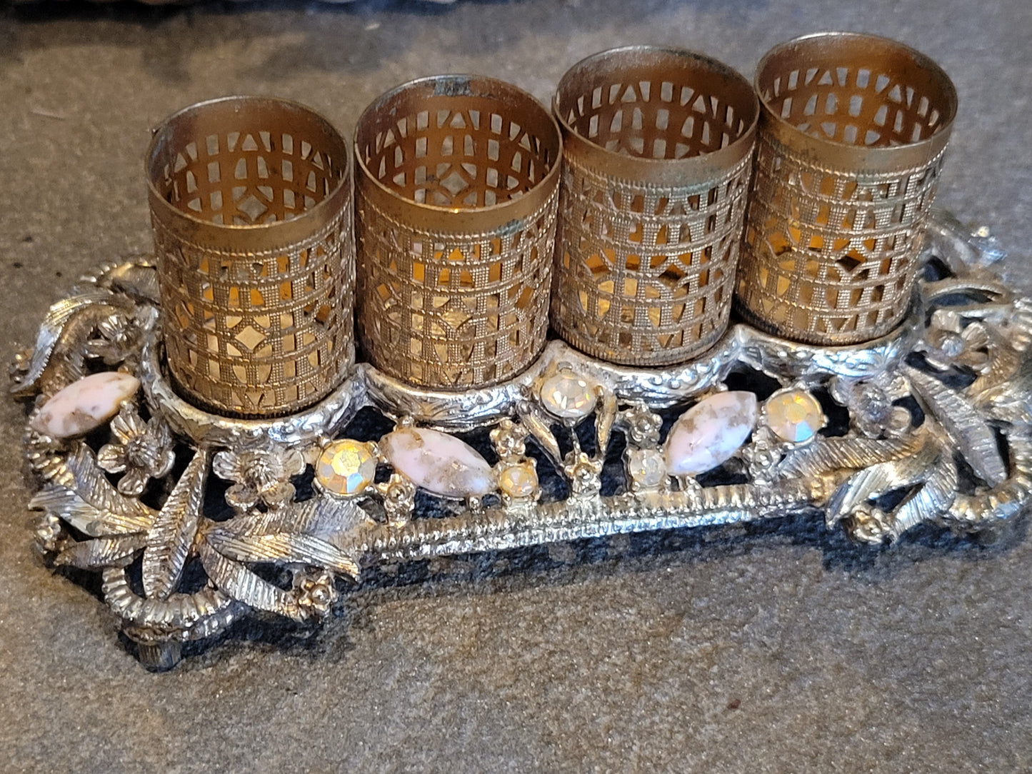 Vintage Sam Fink Lipstick Holder