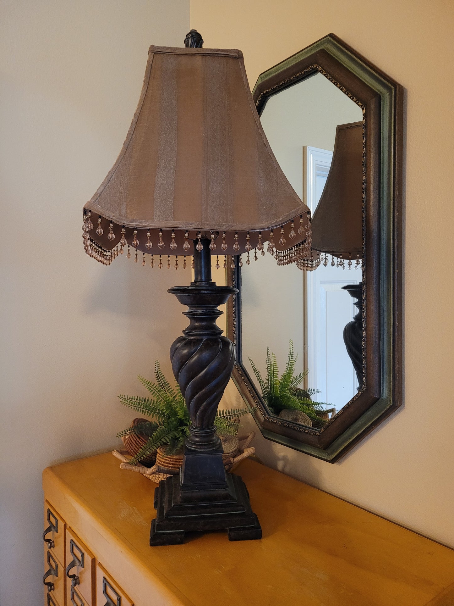 Vintage Pedestal Lamp