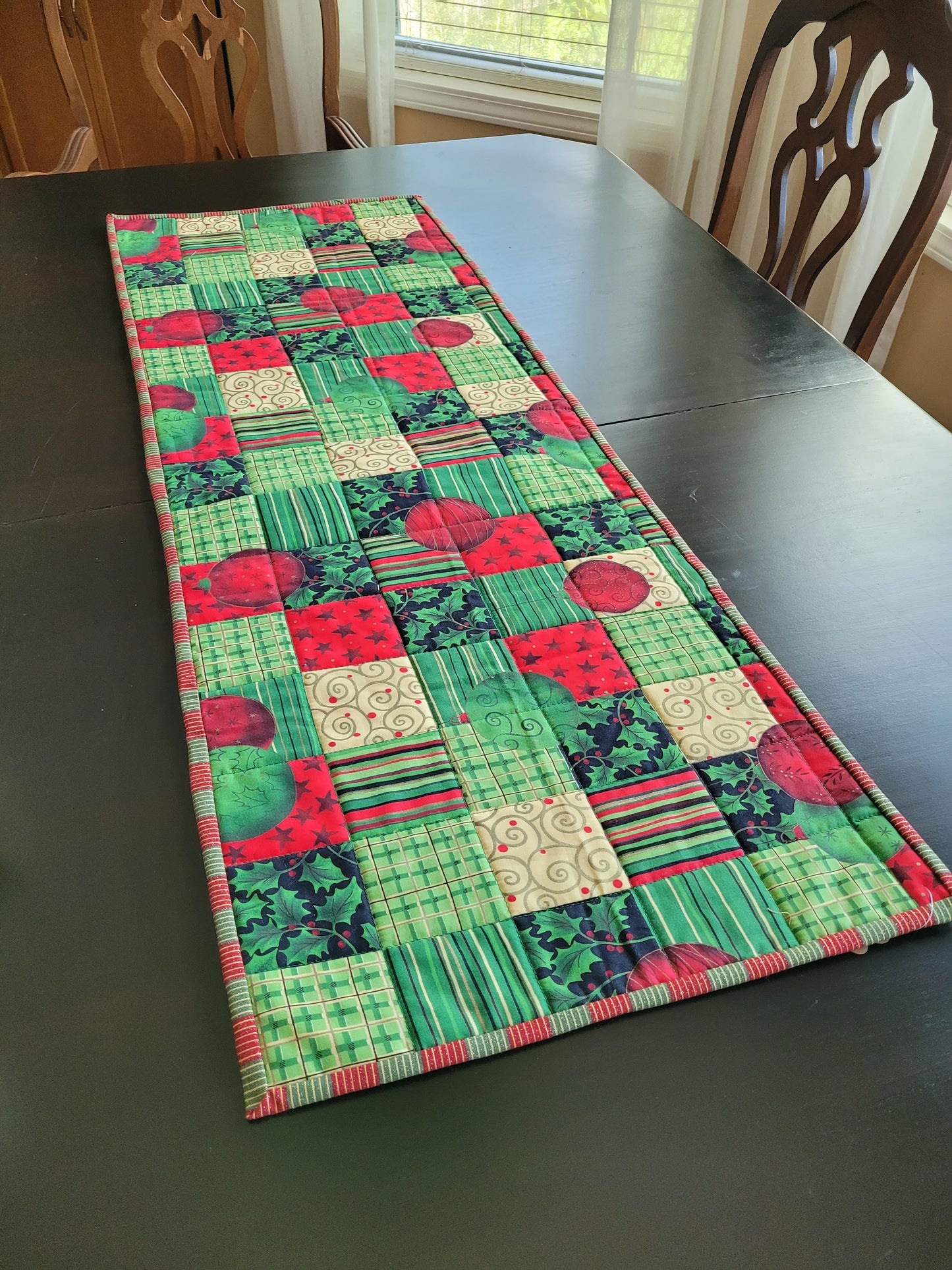 Classic Christmas Patchwork Runner