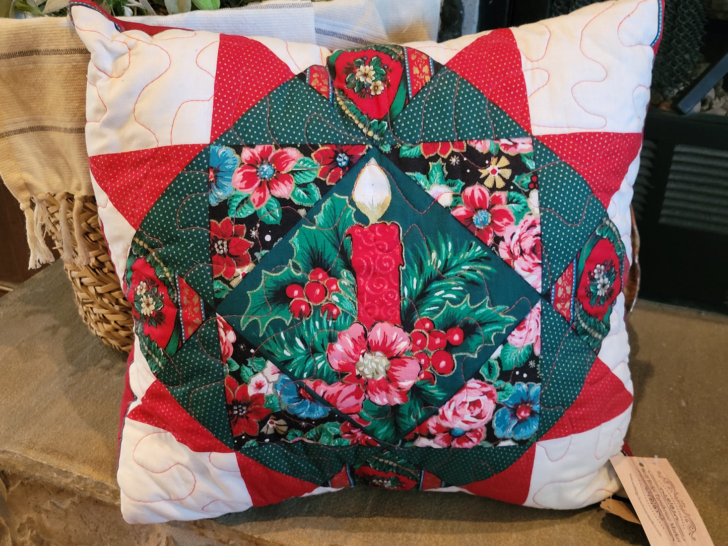 Christmas Star Pillow
