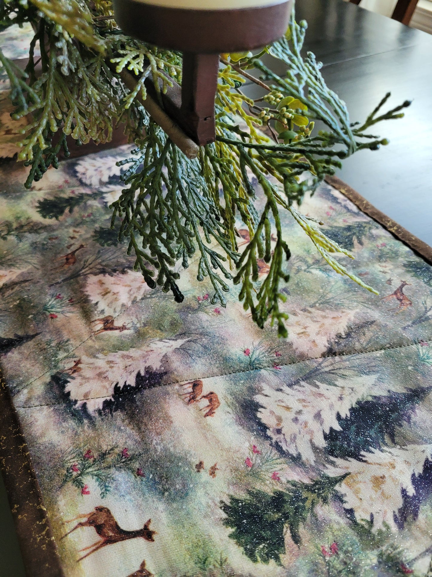 Handmade Christmas Table Runner
