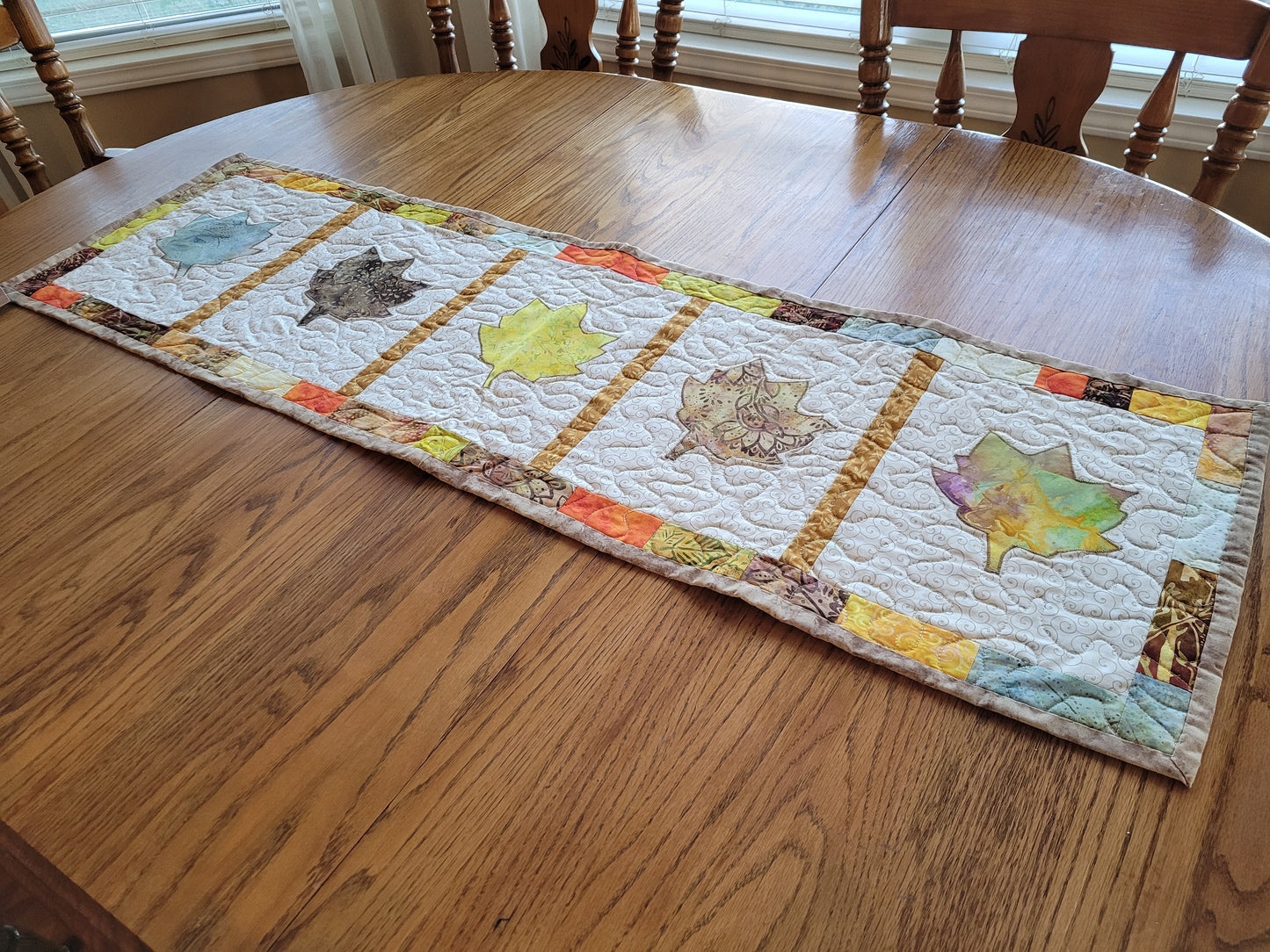 Maple Leaf Table Runner