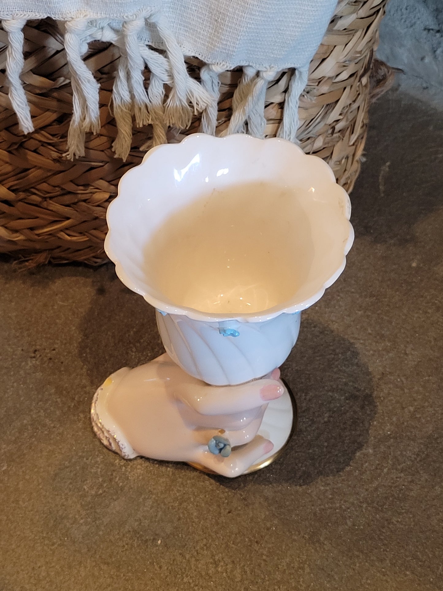 Vintage Napcoware Lady's Hand Vase