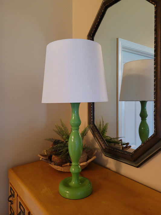 Vintage Candlestick Lamp