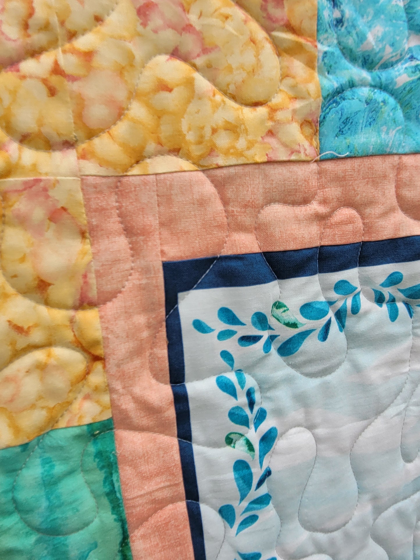 Whale Themed Baby Quilt