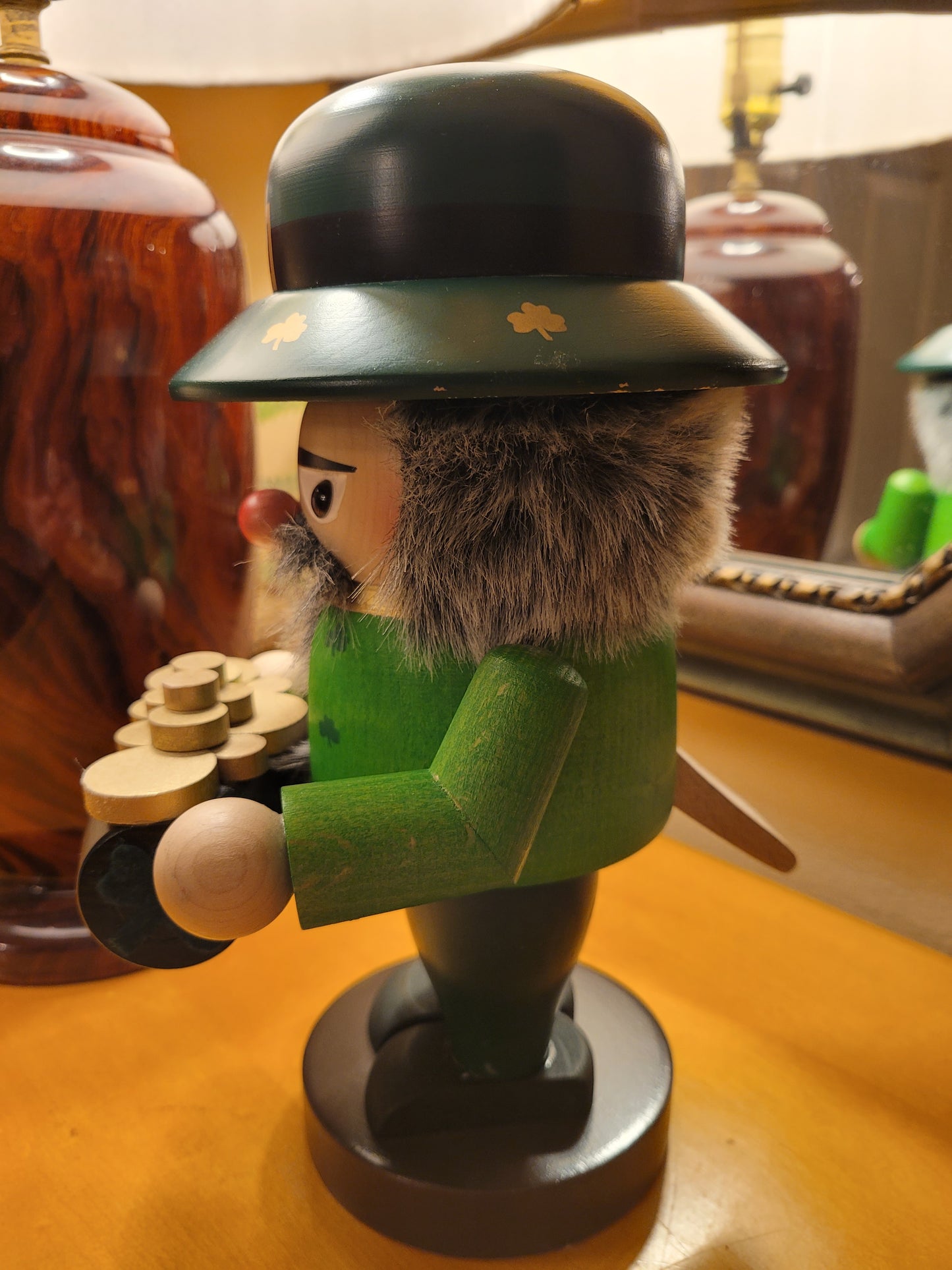 Vintage Steinbach Leprechaun Nutcracker