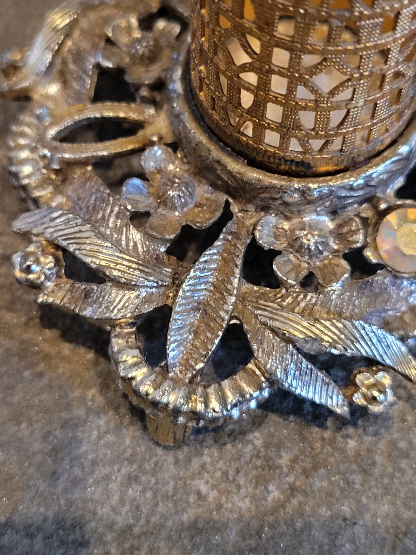 Vintage Sam Fink Lipstick Holder
