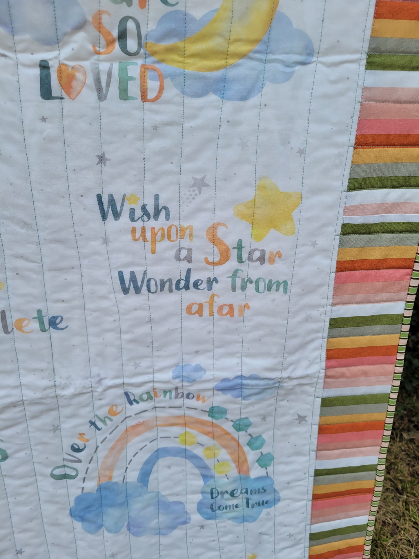 You Are My Sunshine Baby Quilt