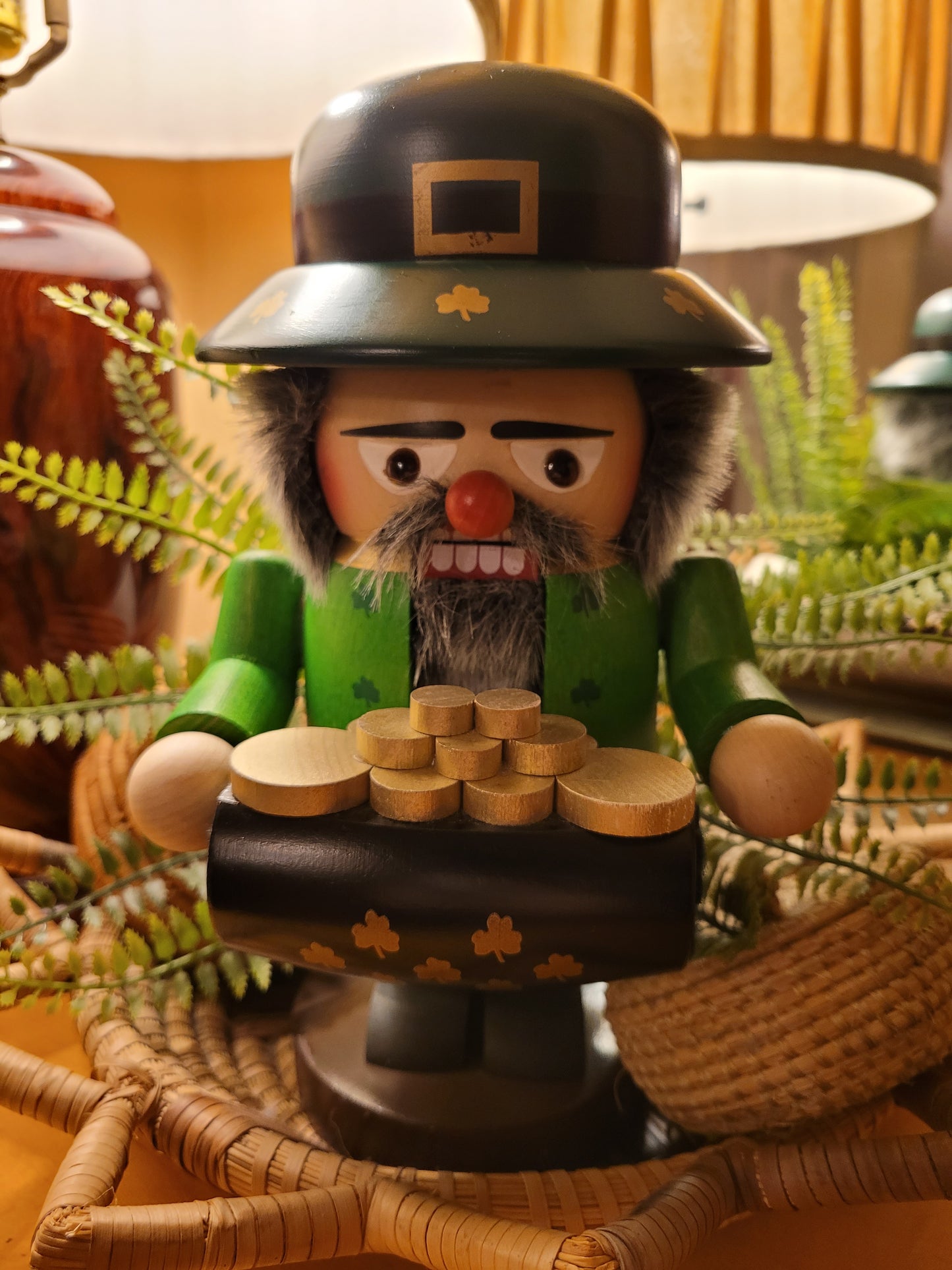 Vintage Steinbach Leprechaun Nutcracker