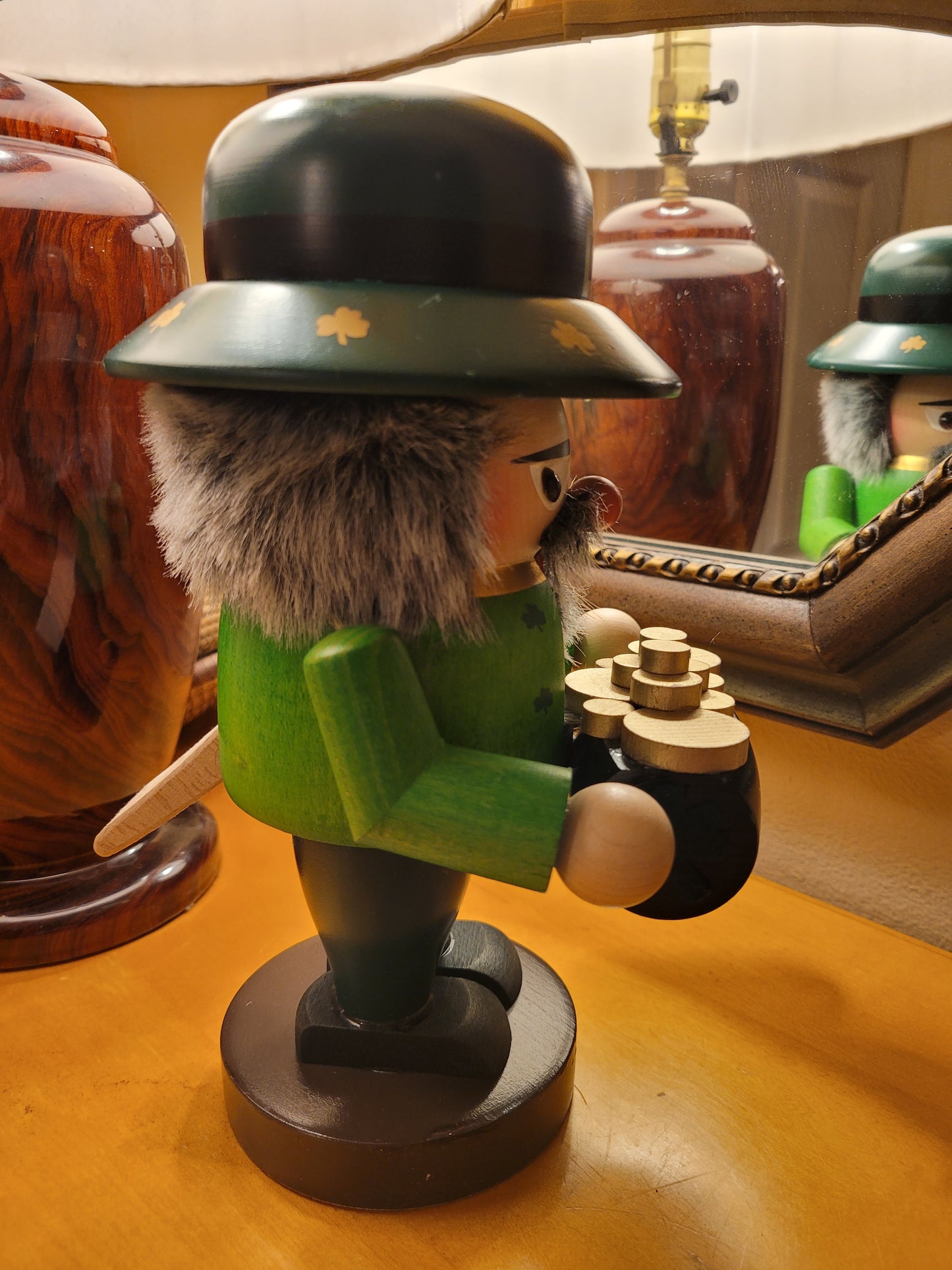 Vintage Steinbach Leprechaun Nutcracker