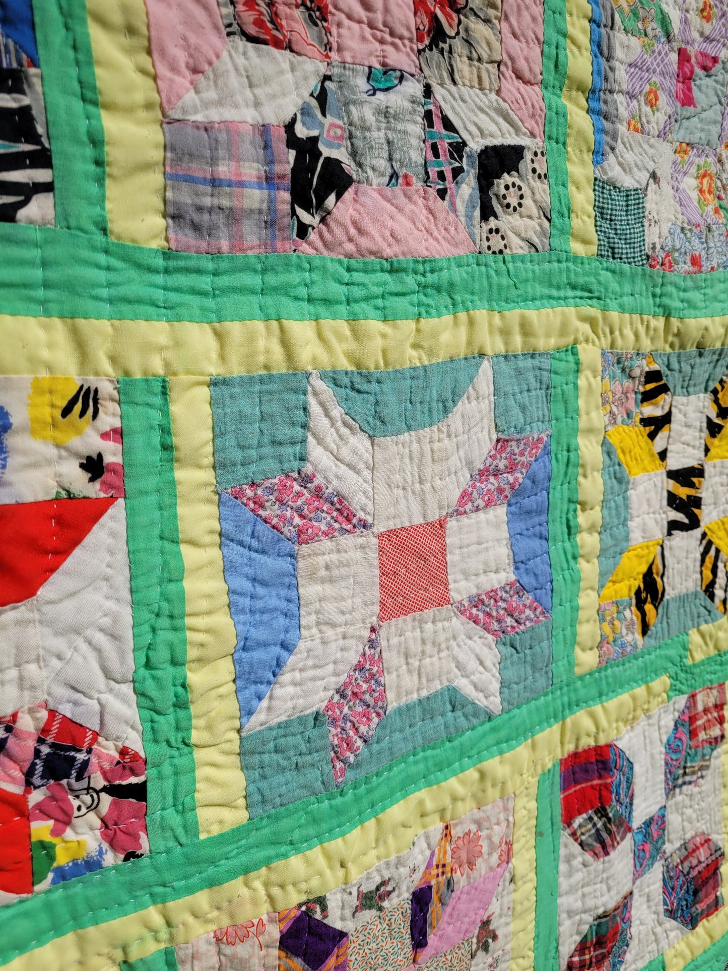 Vintage Hole in the Barn Quilt