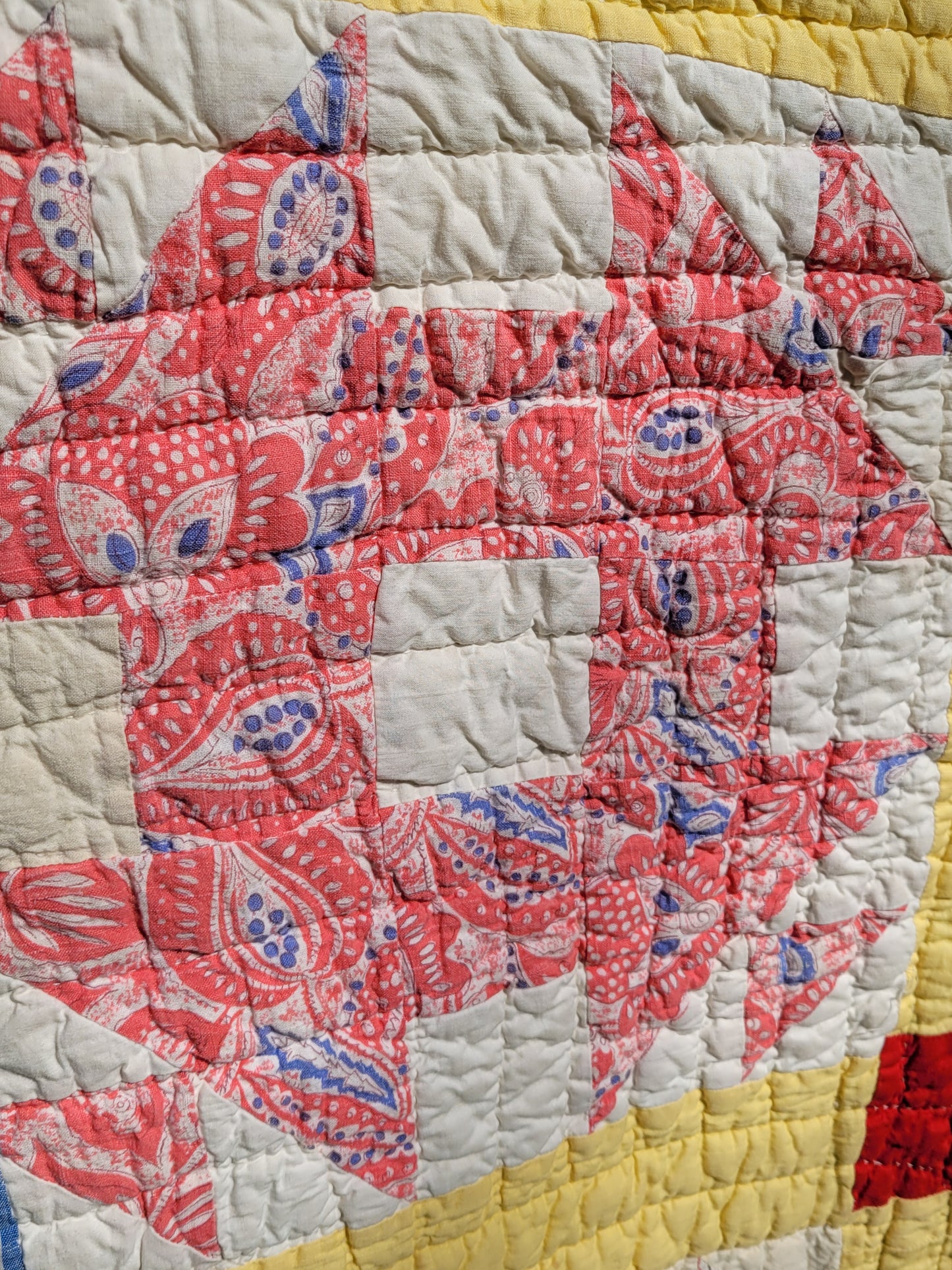 Vintage Feedsack Quilt