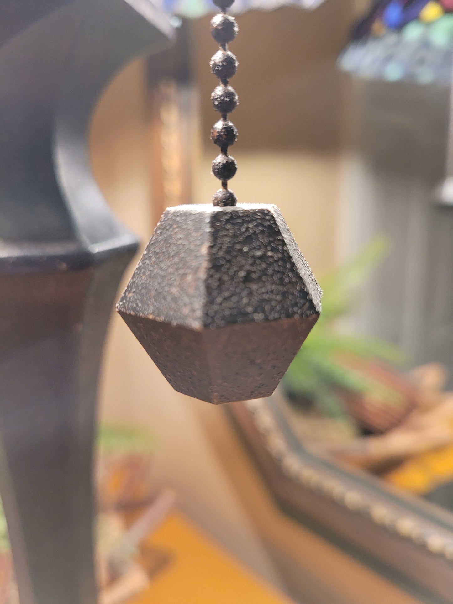 Vintage Stained Glass Lamp