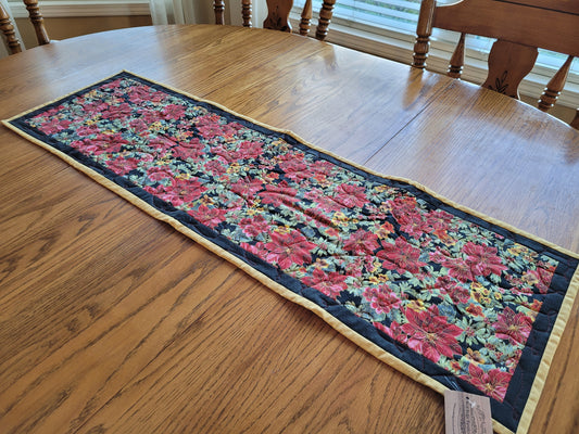 Poinsettia Table Runner