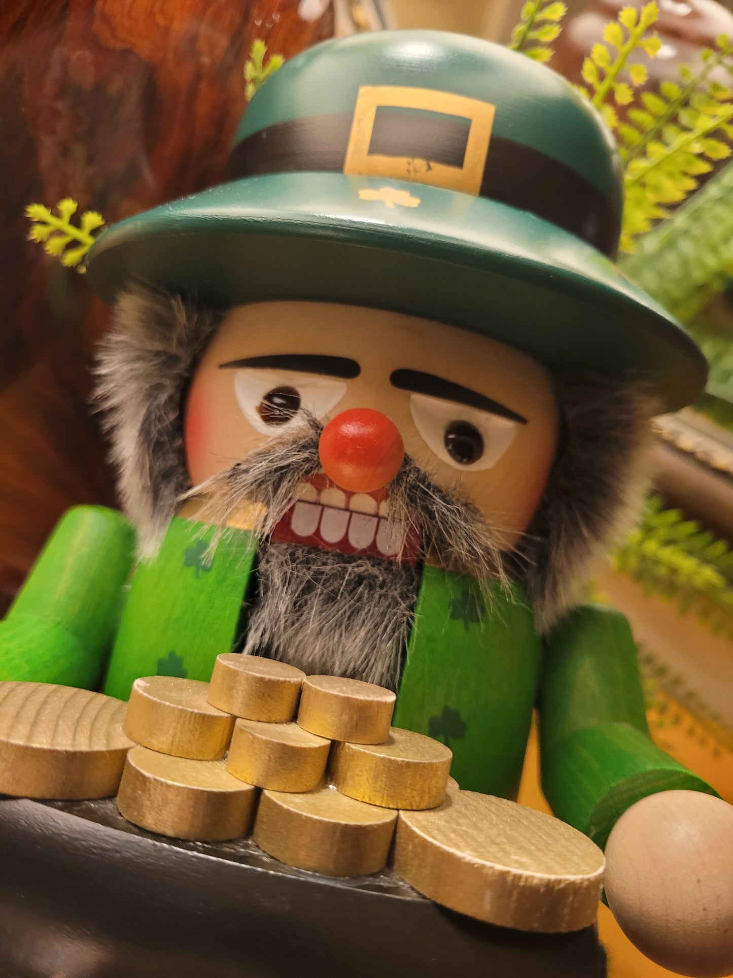 Vintage Steinbach Leprechaun Nutcracker