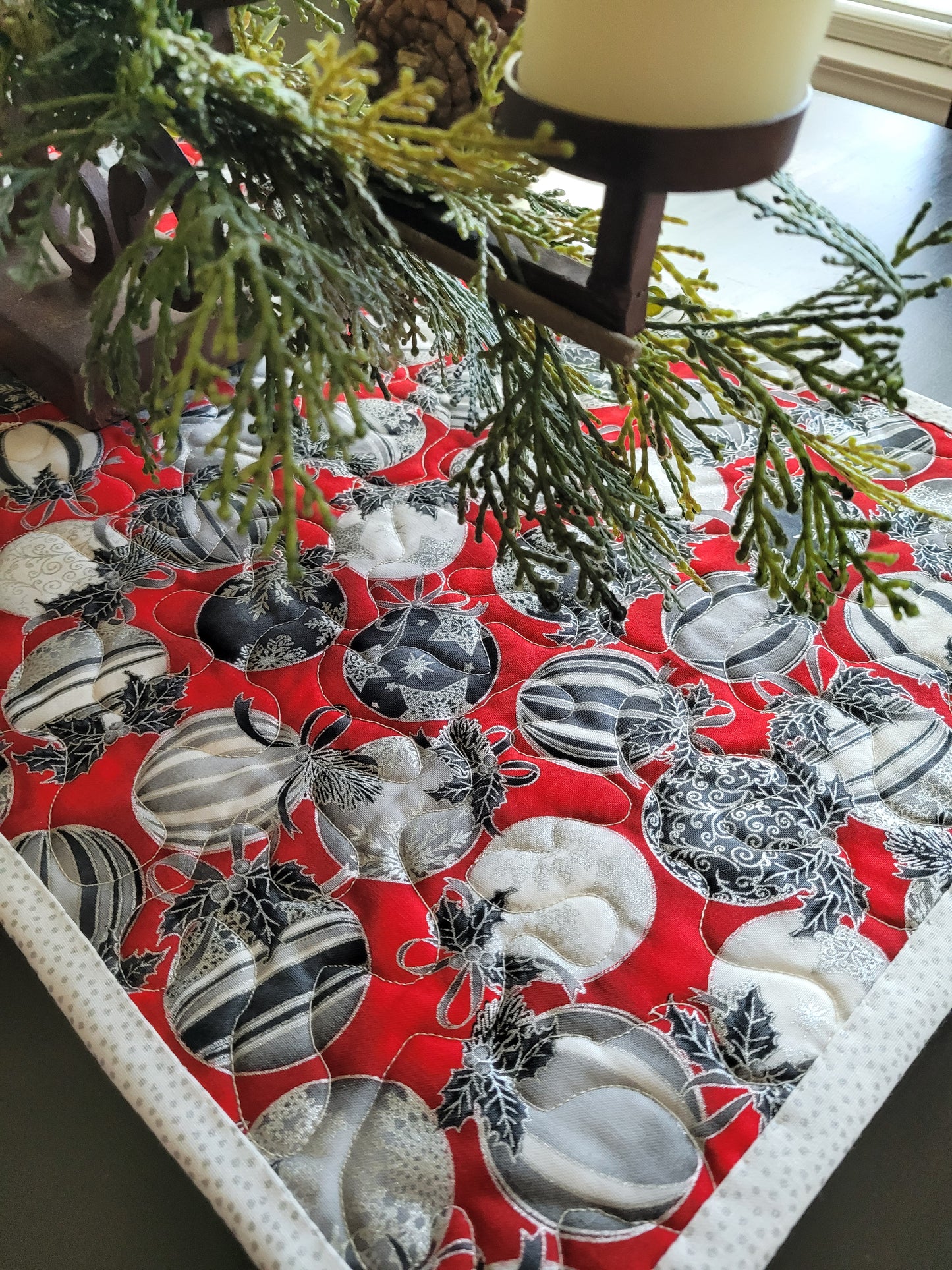 Handmade Reversible Table Runner