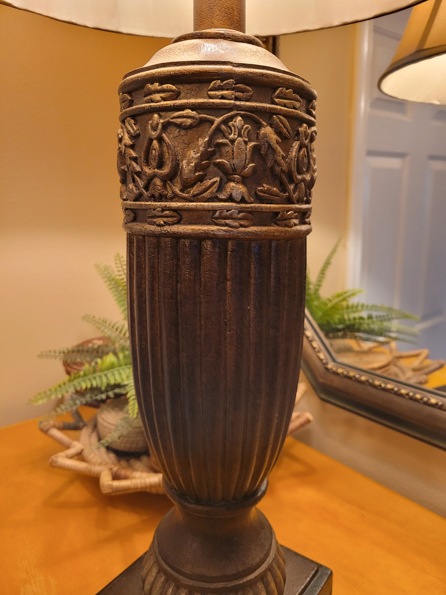 Vintage Pedestal Lamp