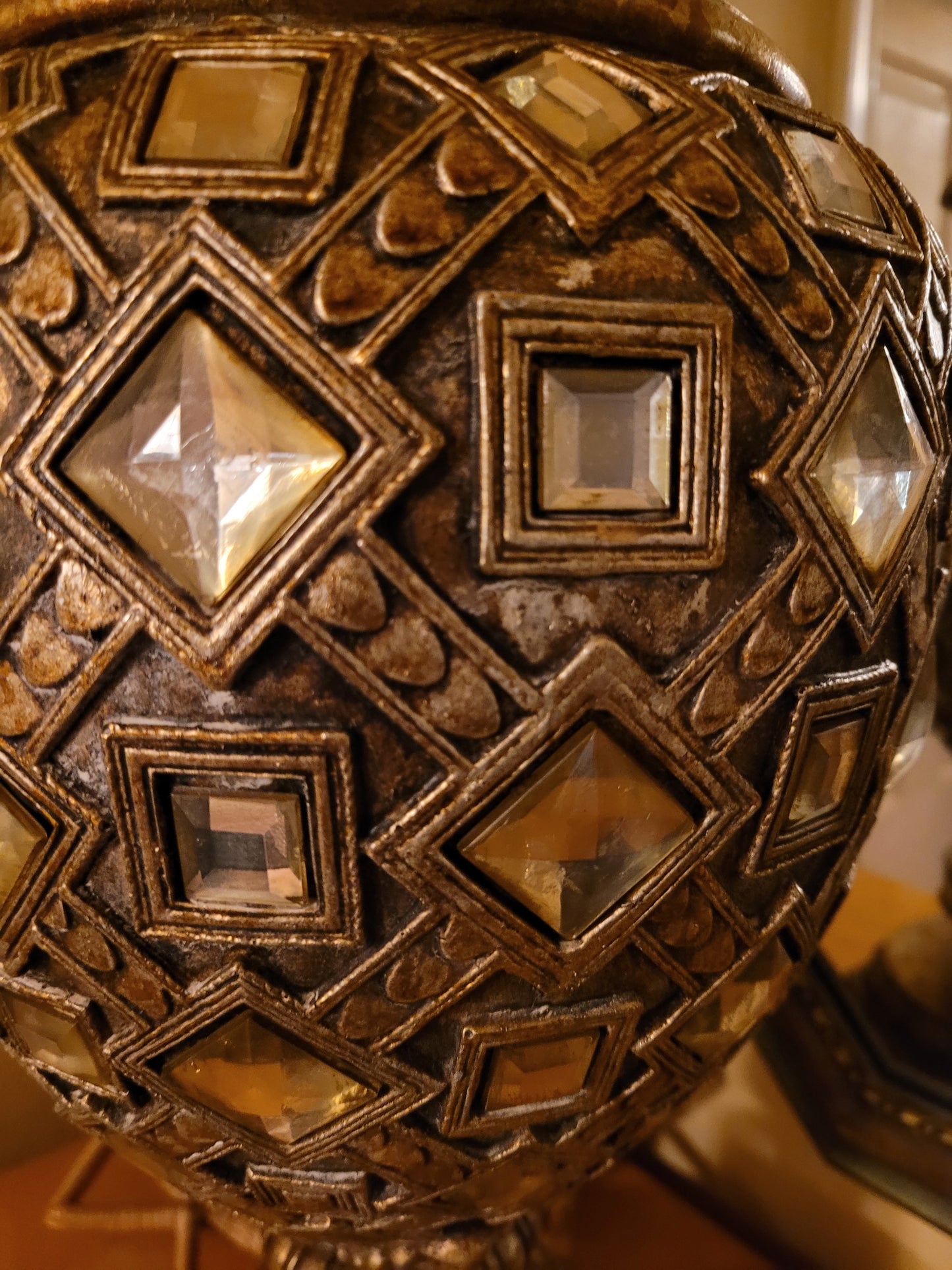 Vintage Dreaming Diamonds Lamp by Design Nashville