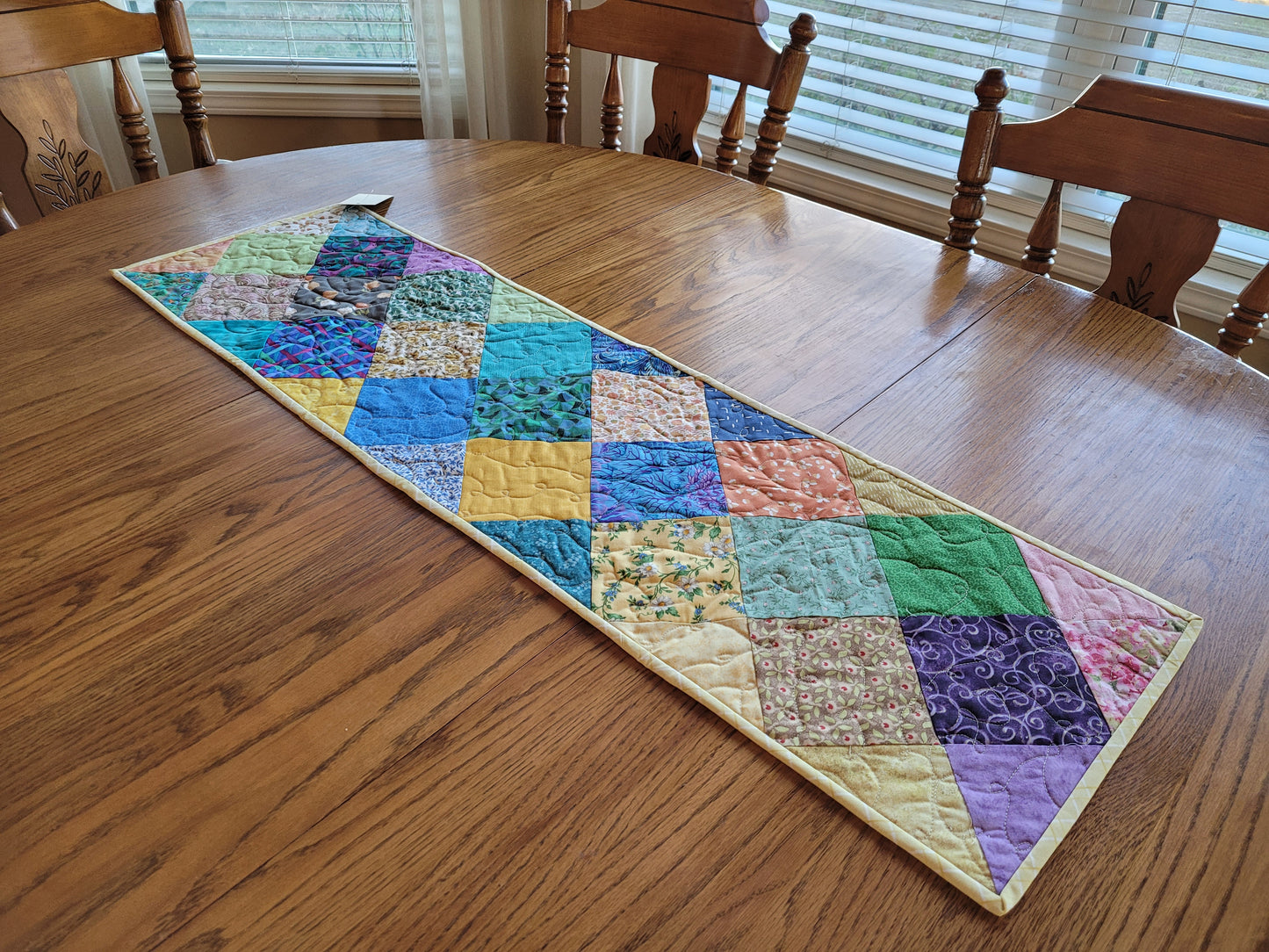 Spring Patchwork Table Runner