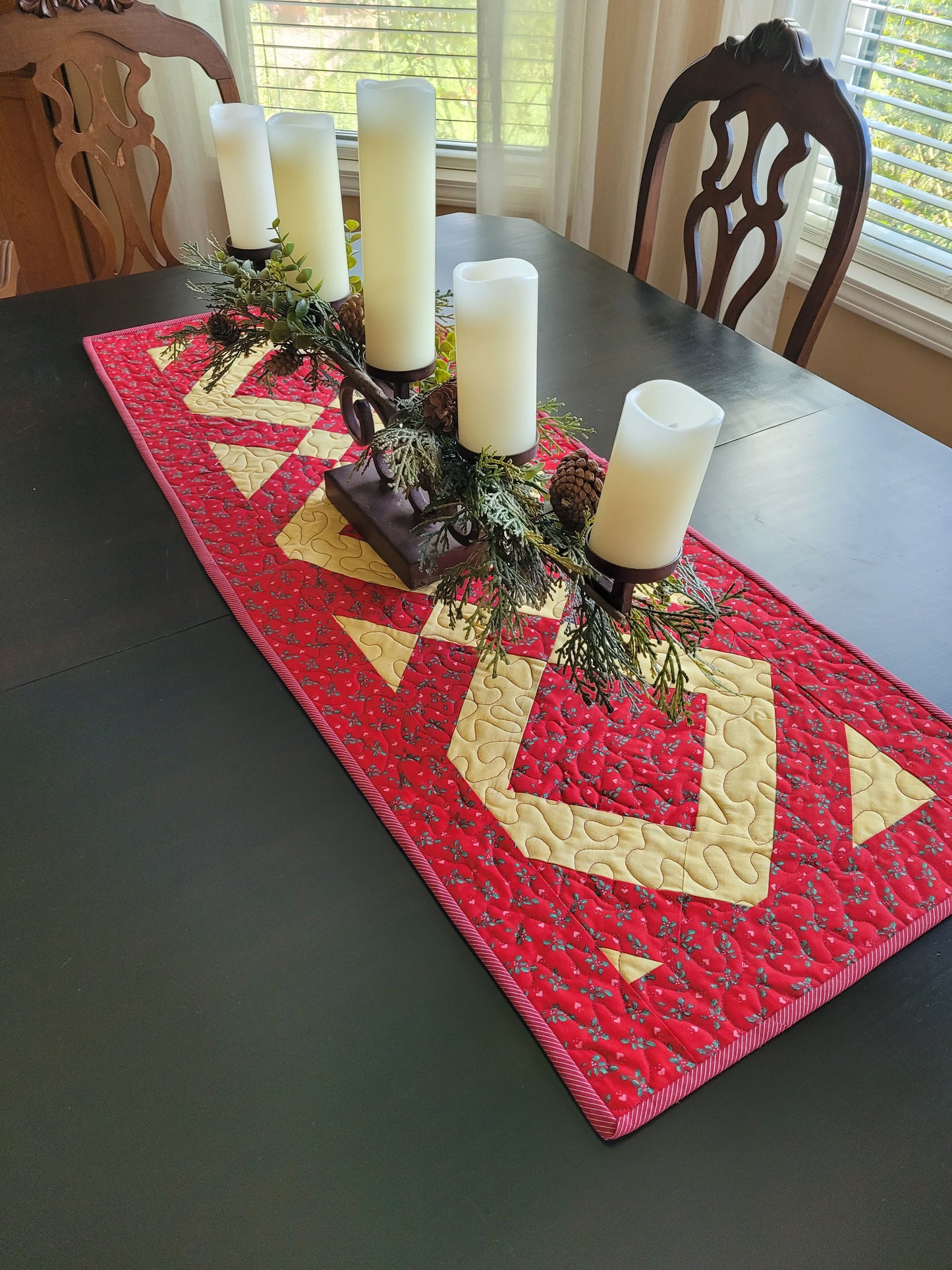 Handmade Christmas Table Runner