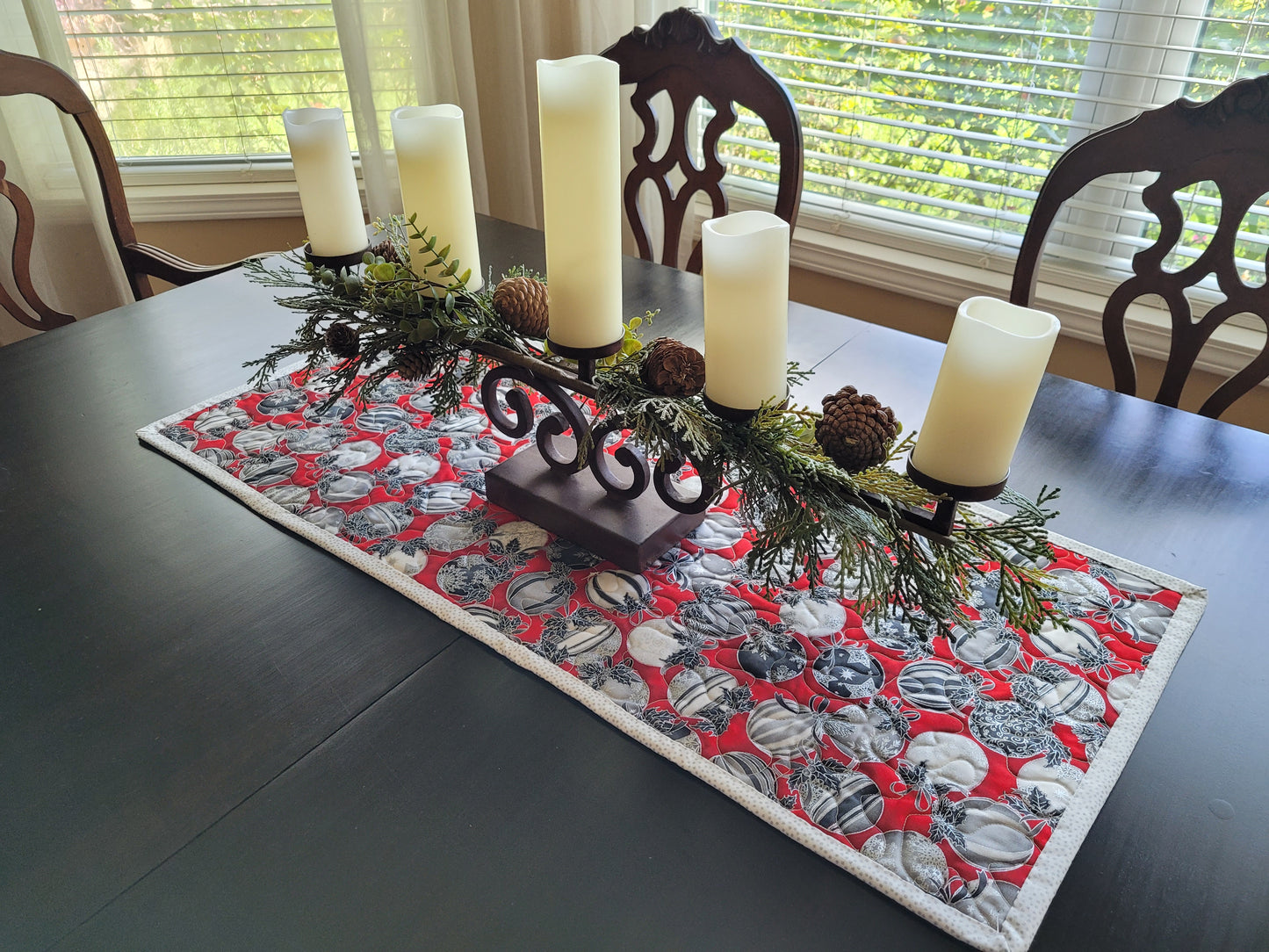 Handmade Reversible Table Runner