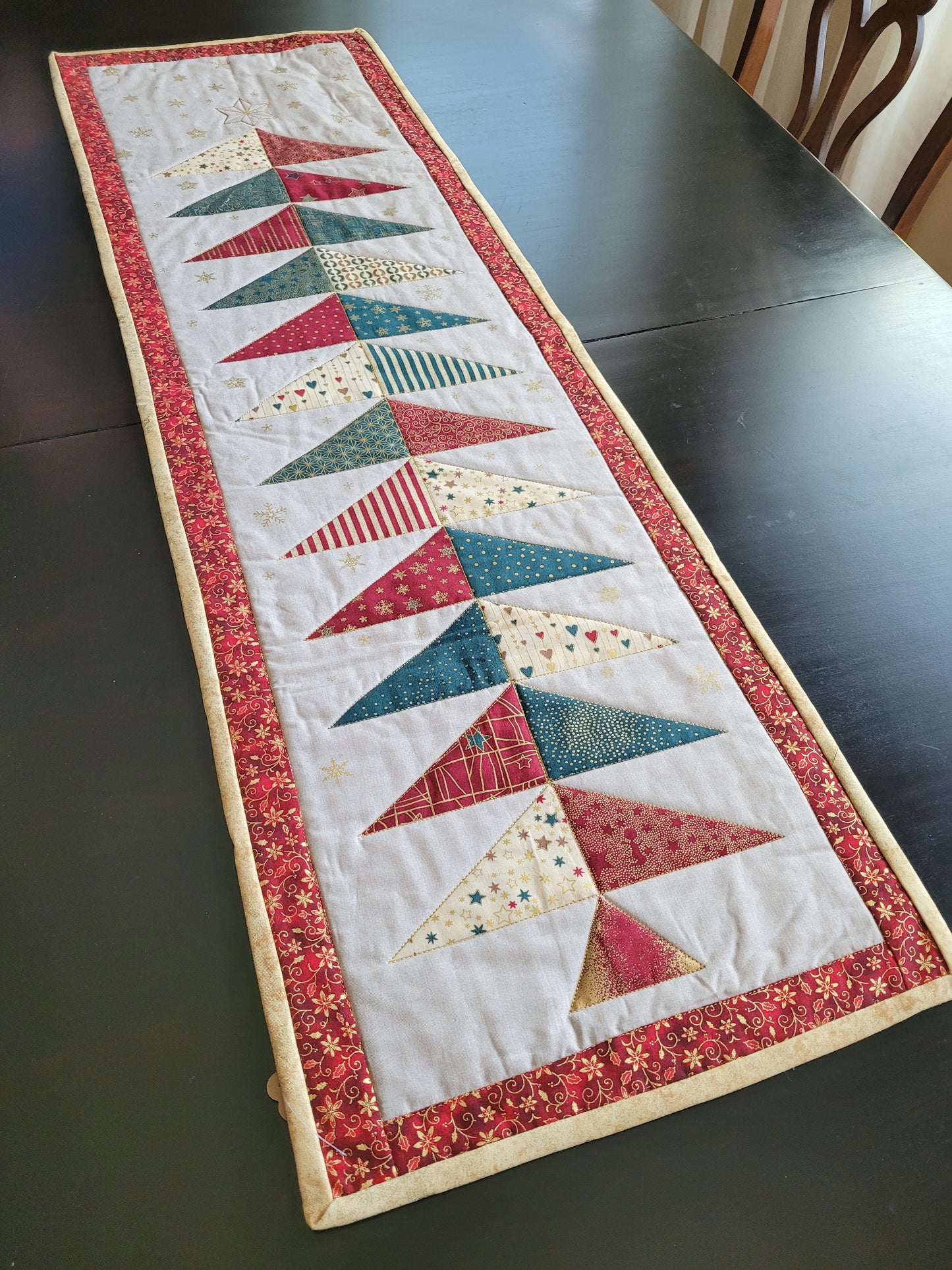 Handmade Christmas Table Runner