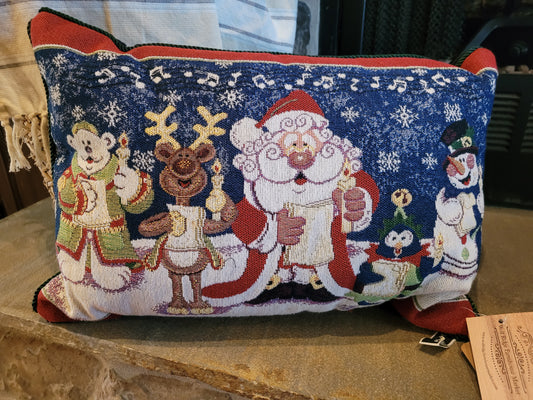 Vintage Santa Tapestry Pillow