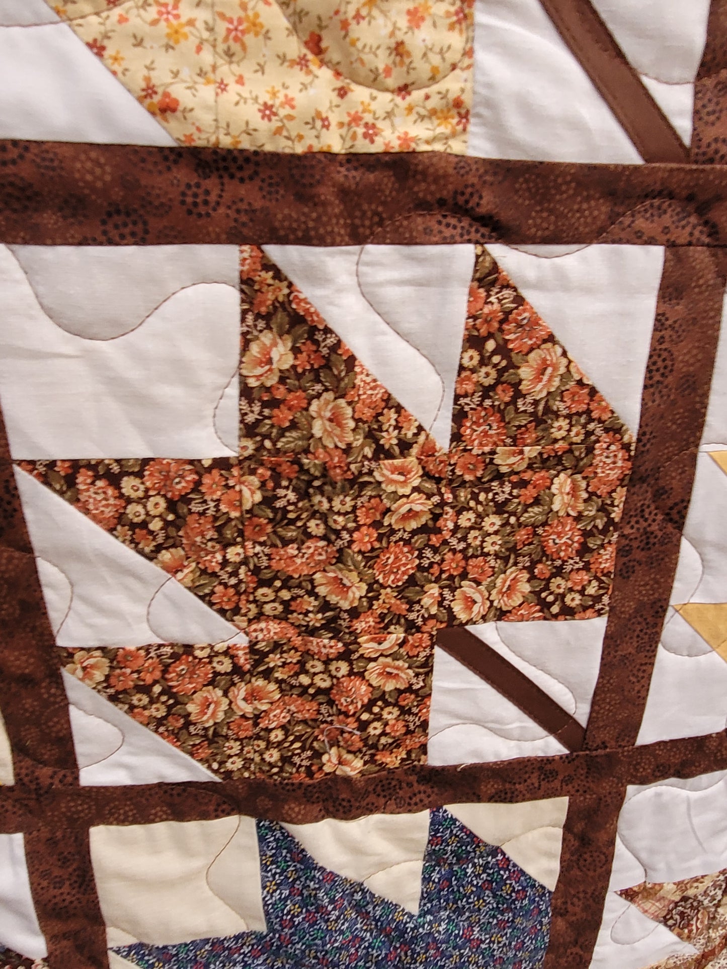Handmade Maple Leaf Throw Blanket